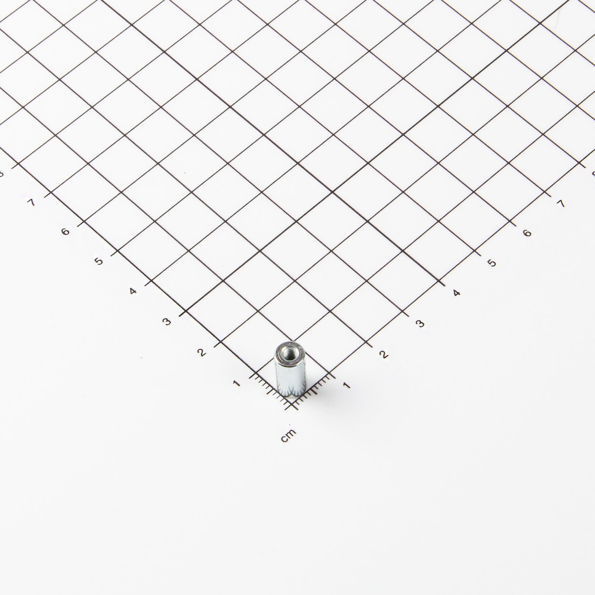 Flachgreifer aus Samarium-Cobalt Ø6x4,5mm mit Gewindebuchse M3