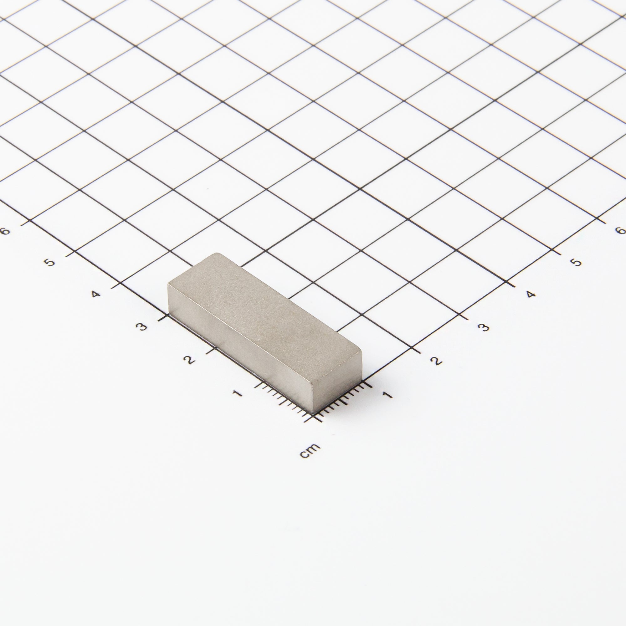 Samarium-Cobalt Magnet in der Abmessung 30x10x6mm