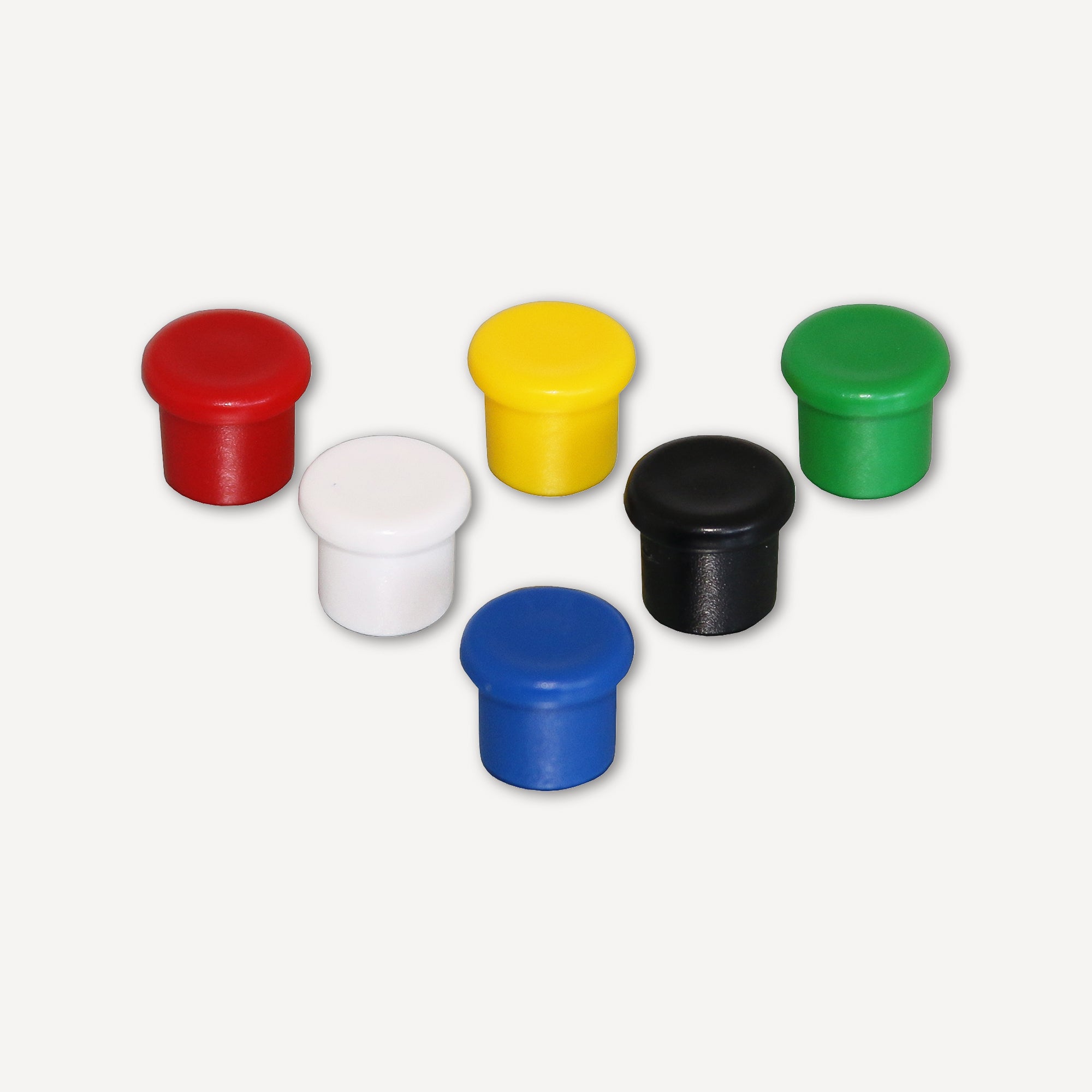 Farbige Magnete mit Neodym Ø10x9mm für Pinnwand