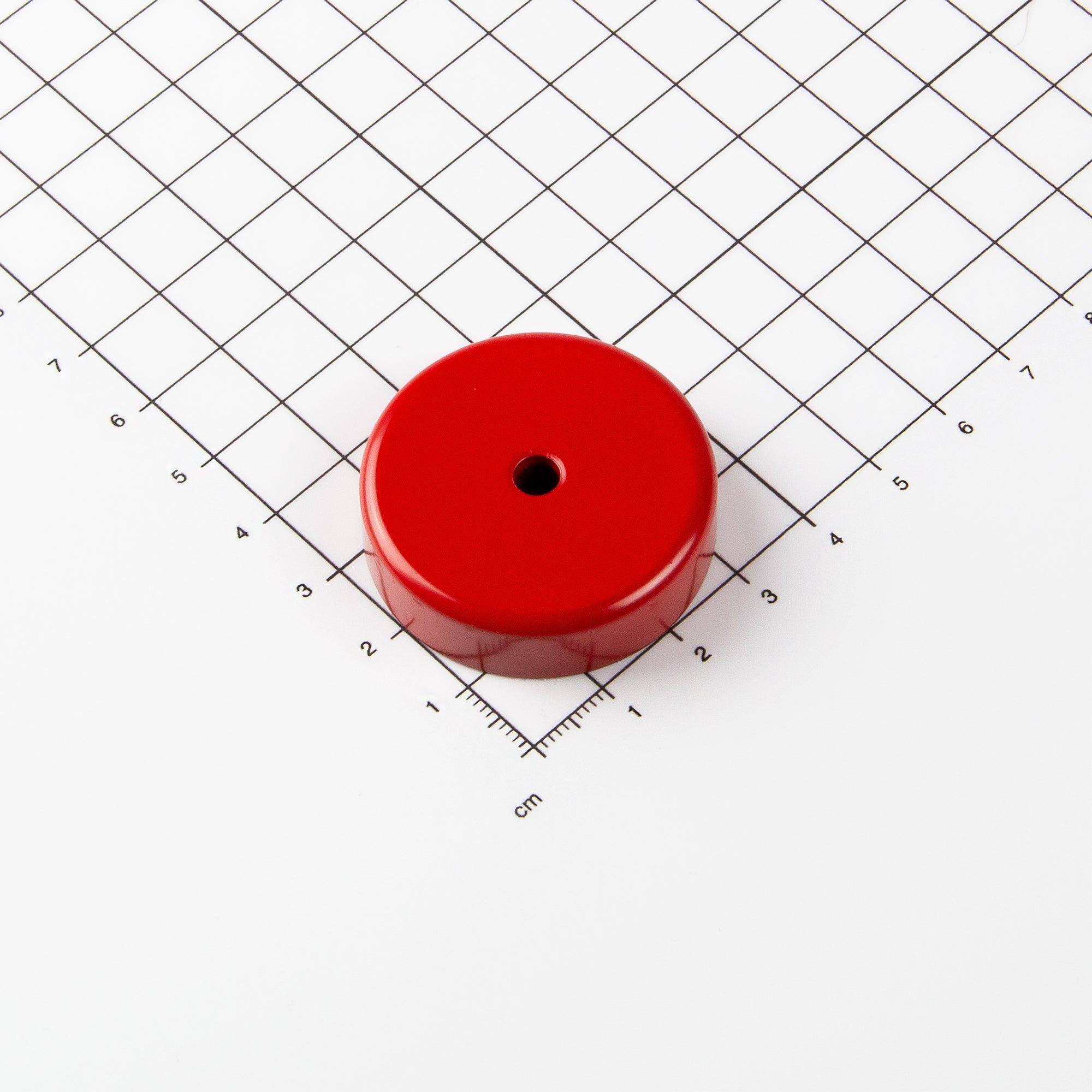 AlNiCo Flachgreifer Ø38x11,1mm mit konischer Senkung