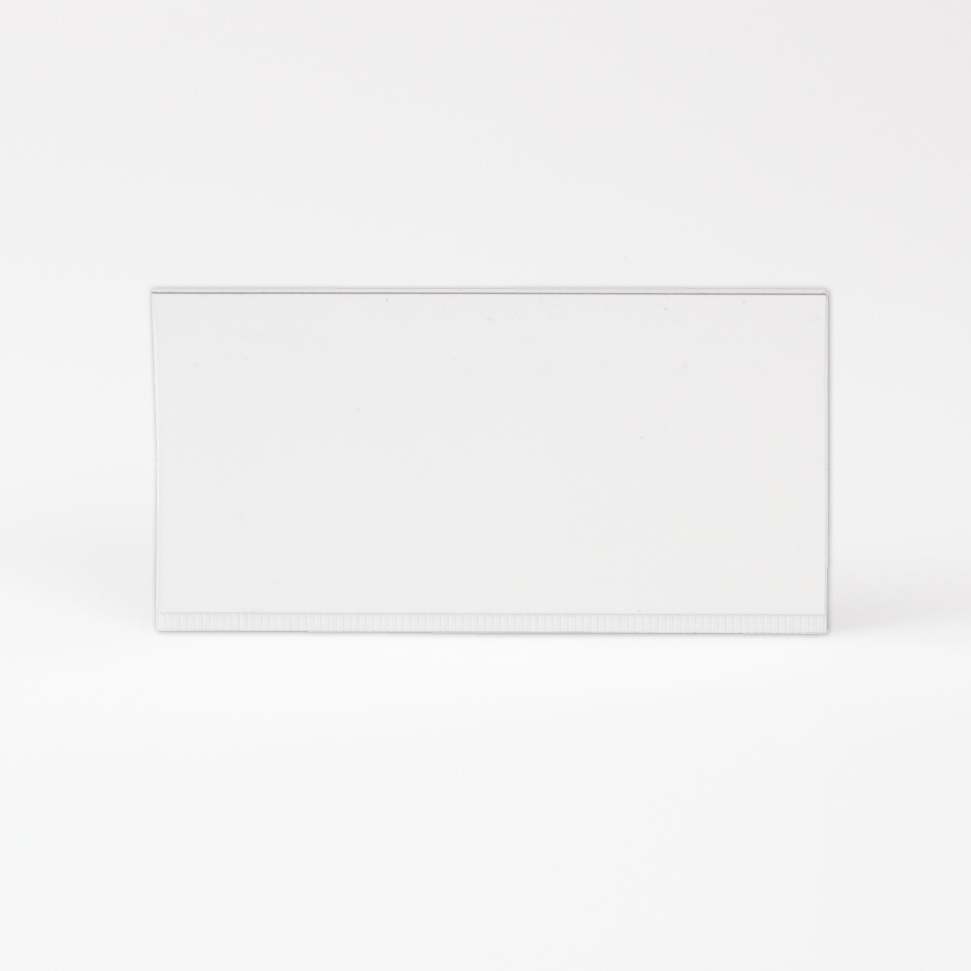 Klarsichtmagnetschild seitlich und oben offen 100x50mm 