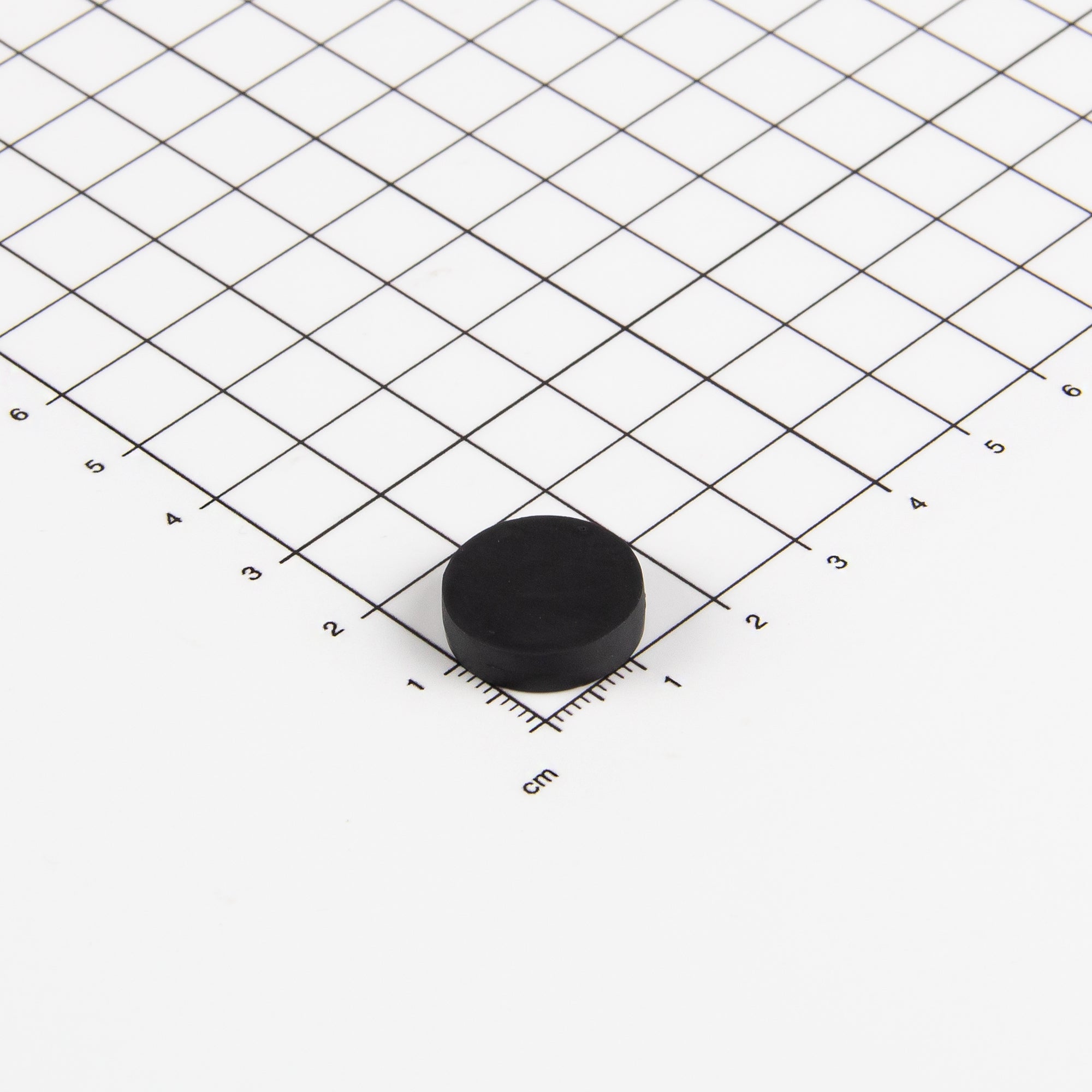 Neodym-Scheibenmagnet gummiert Ø16,8x4,4mm
