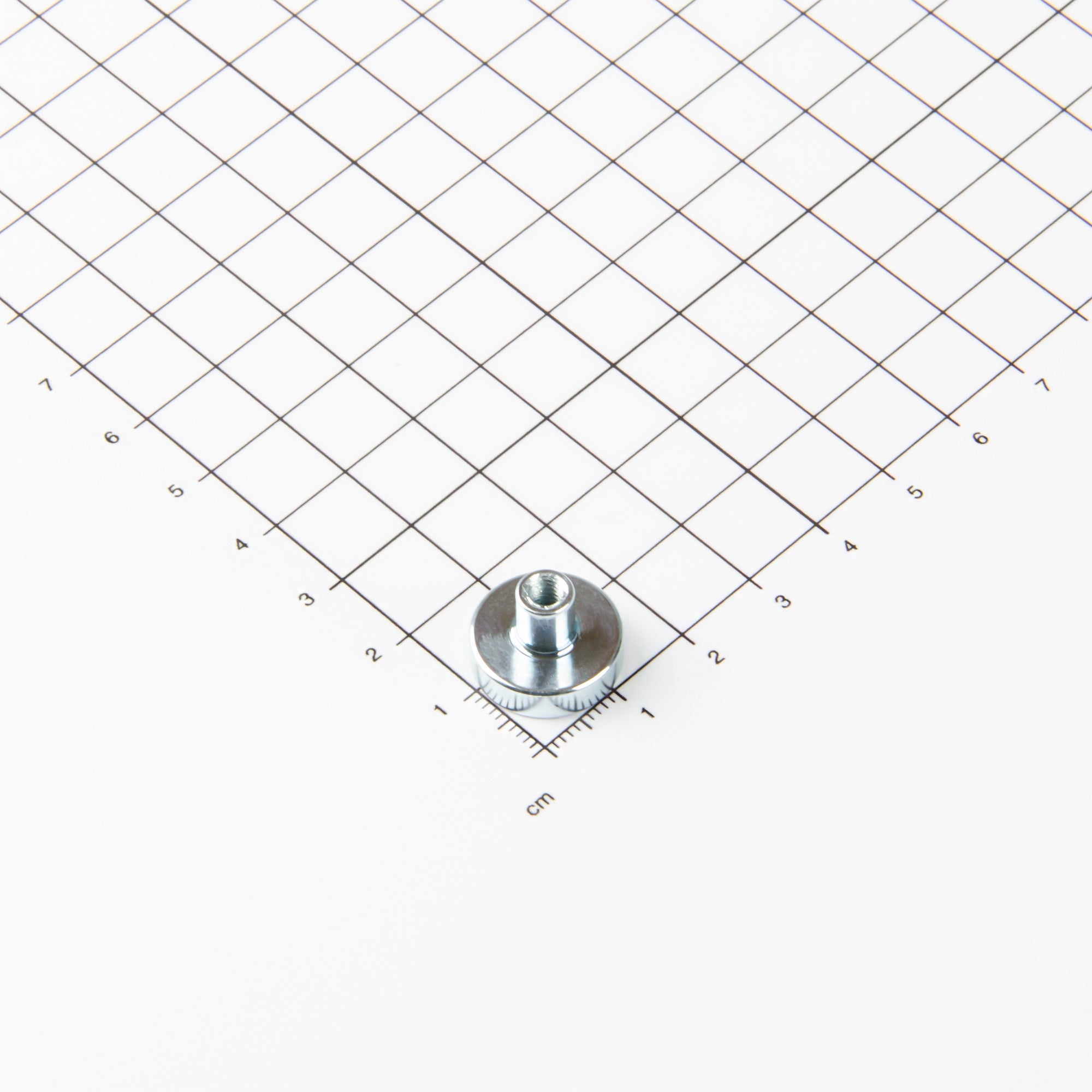 Neodym Topfmagnet mit Gewindebuchse Ø16x4,5mm