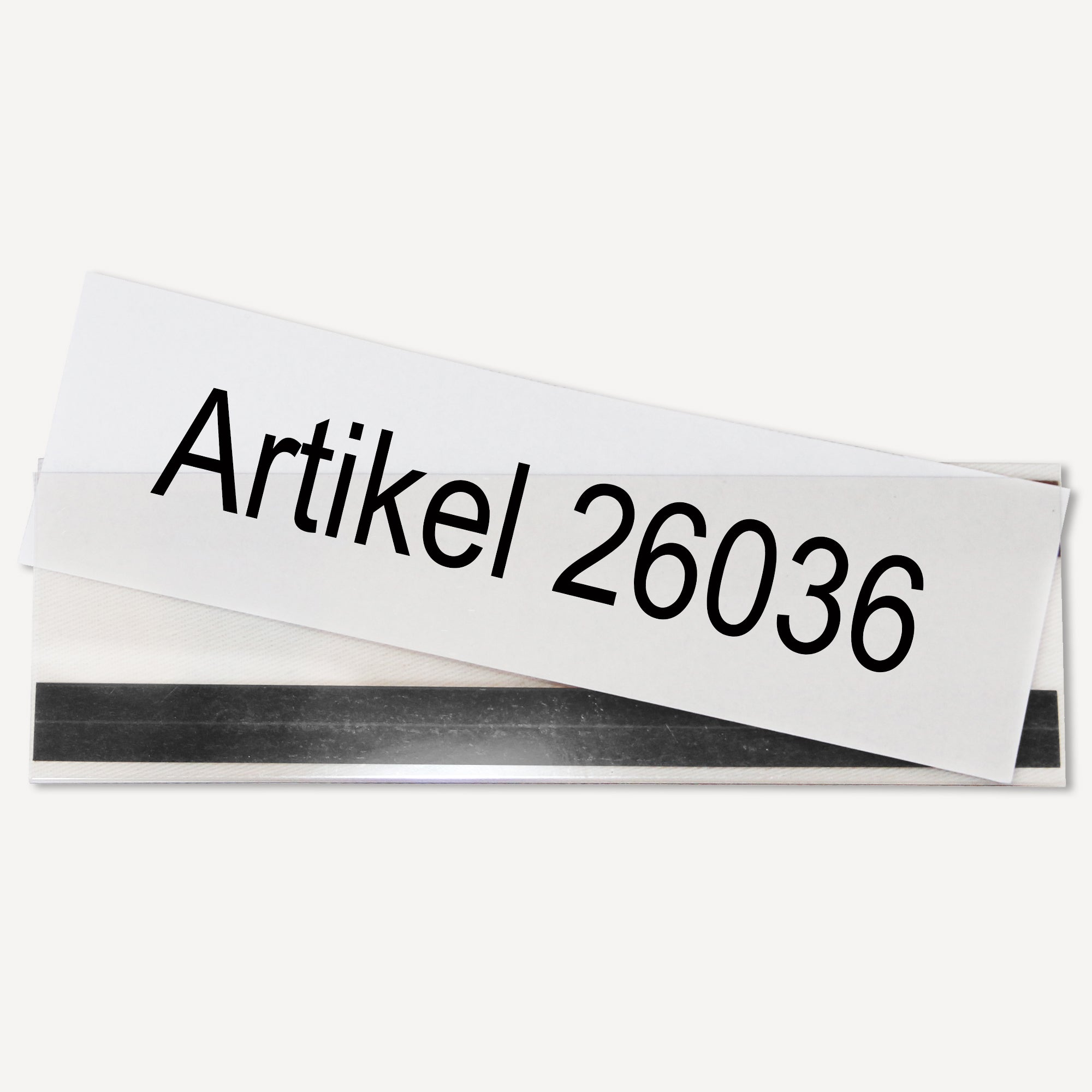 Lagerkennzeichnungsschild 200x60mm aus PVC-Hartfolie 