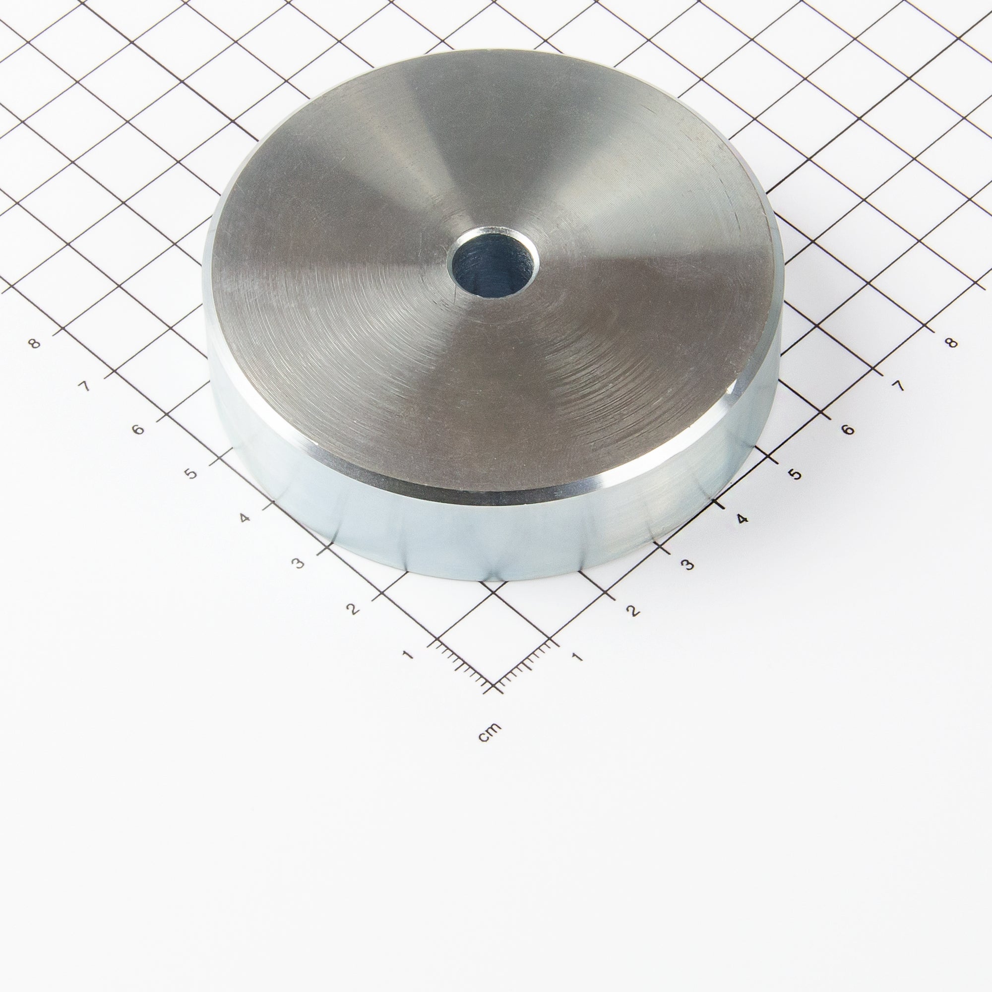 Neodym-Flachgreifer Ø75x18mm mit konischer Senkung