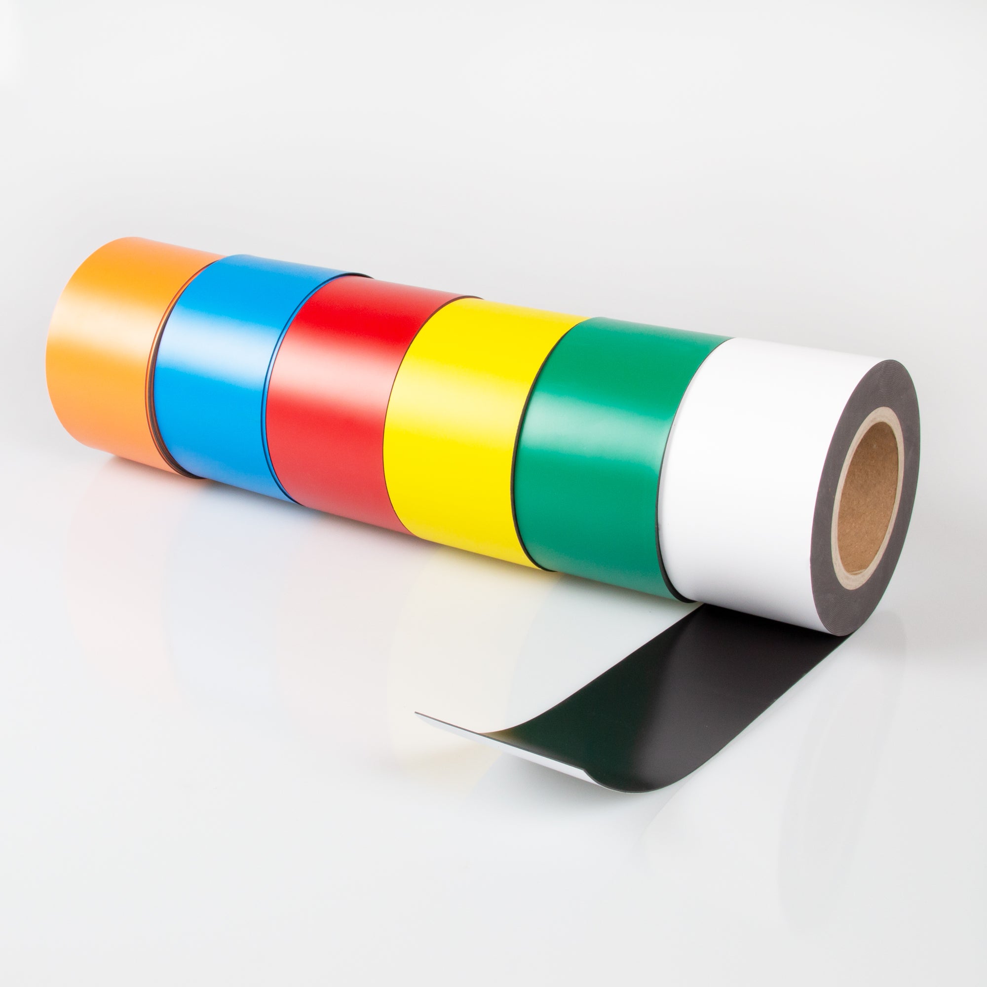 Farbiges Magnetband 10.000x80x0,9mm