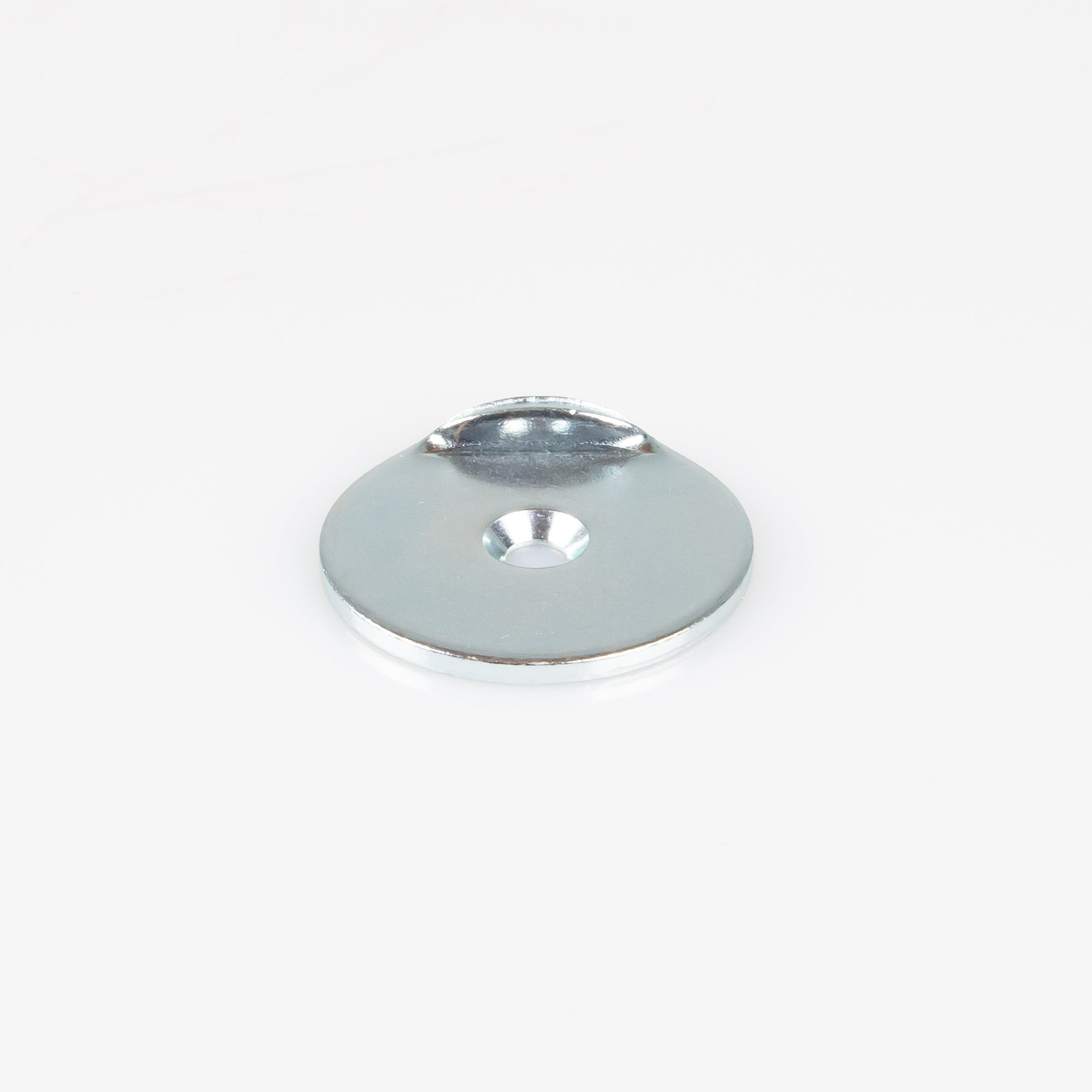 Abrutschsichere Haftplatte Ø45x3mm zum Anschrauben für Magnete