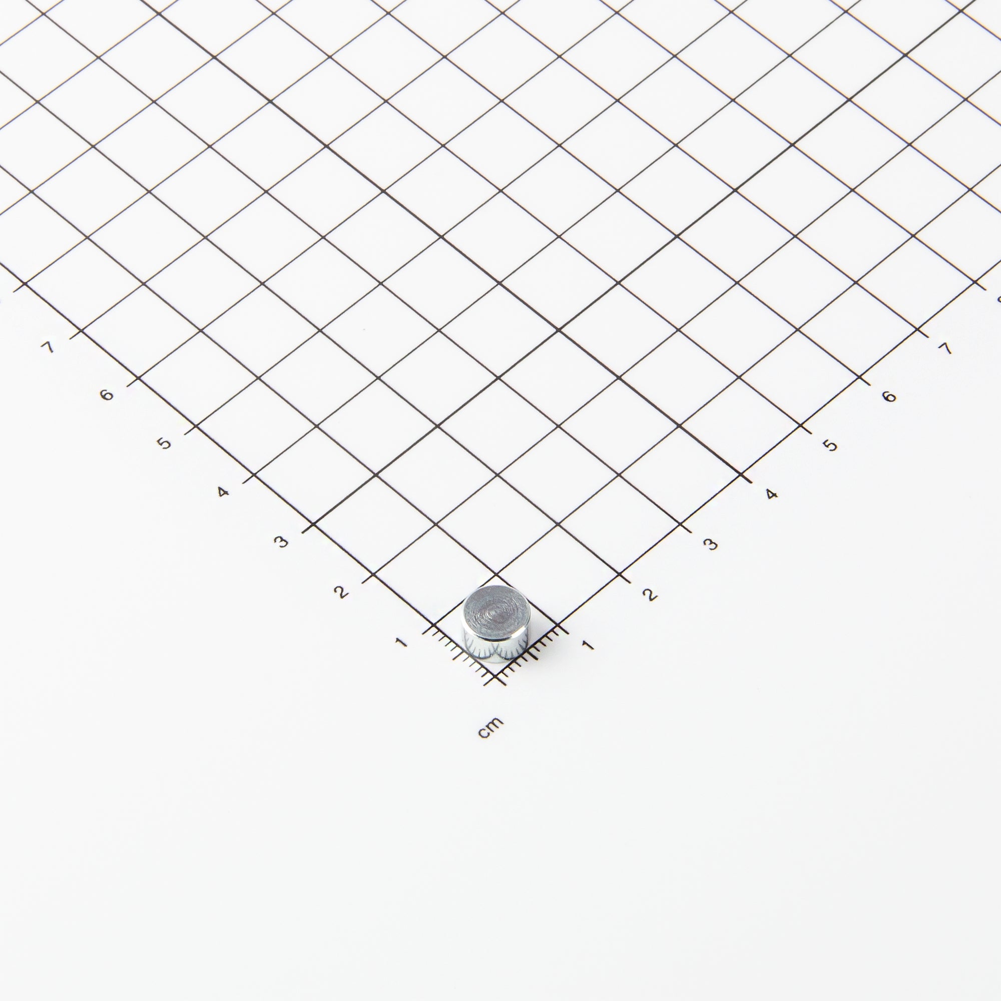 Flachgreifer aus Samarium-Cobalt Ø8x4,5mm ohne Gewinde