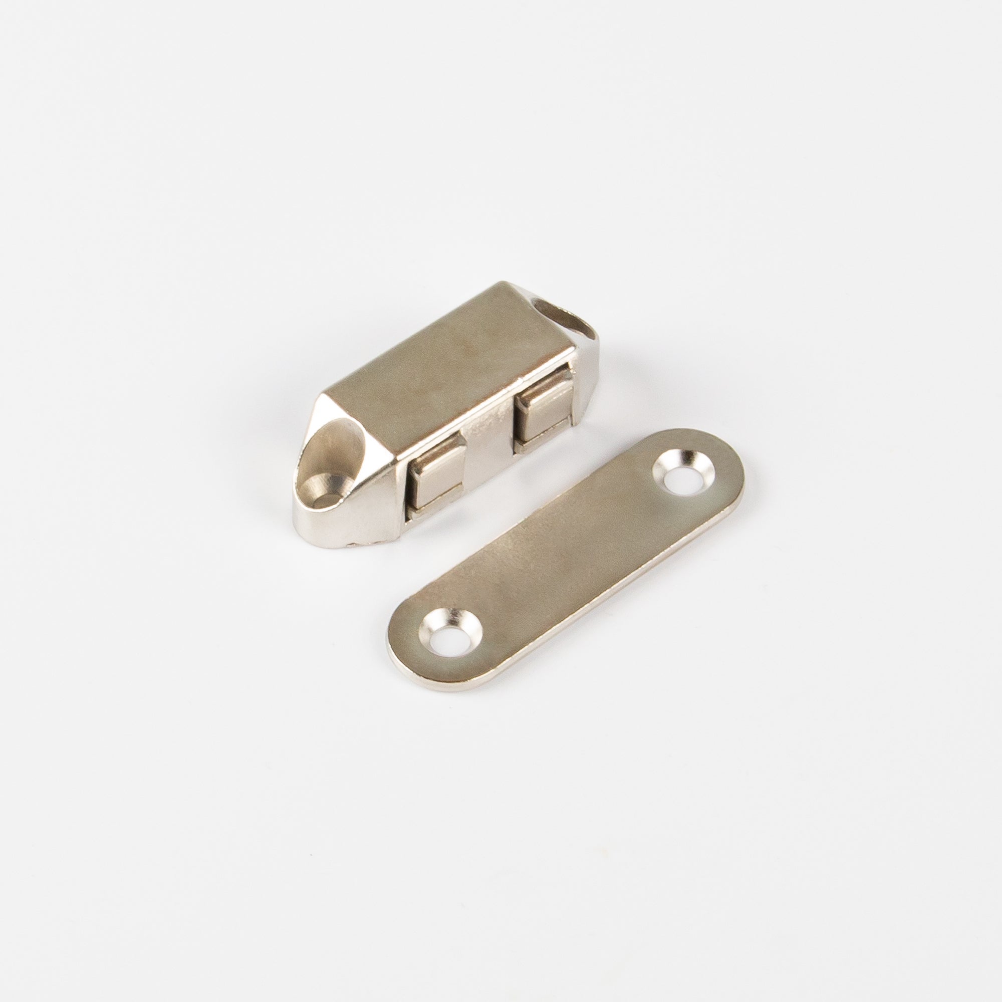 Magnetschnäpper metallisch 49x16x16mm mit Gegenplatte