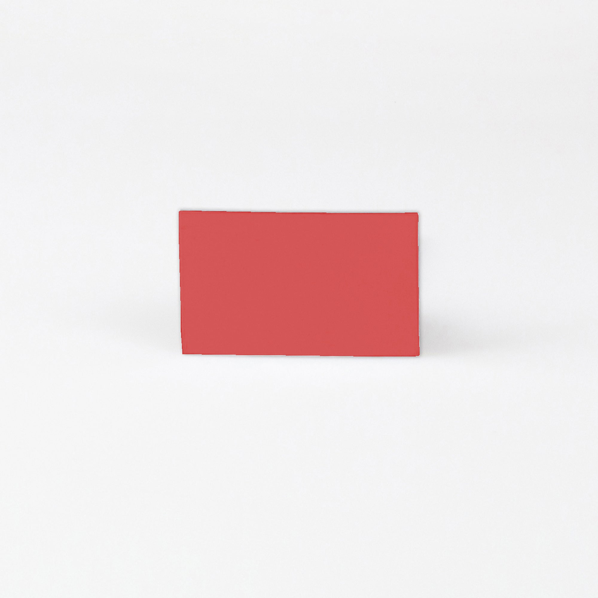 Magnetschild zum Beschriften rot 60x35mm