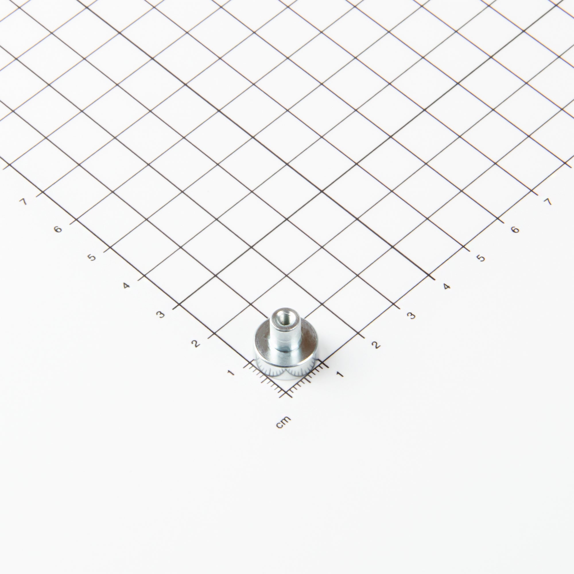 Neodym Topfmagnet mit Gewindebuchse Ø13x4,5mm