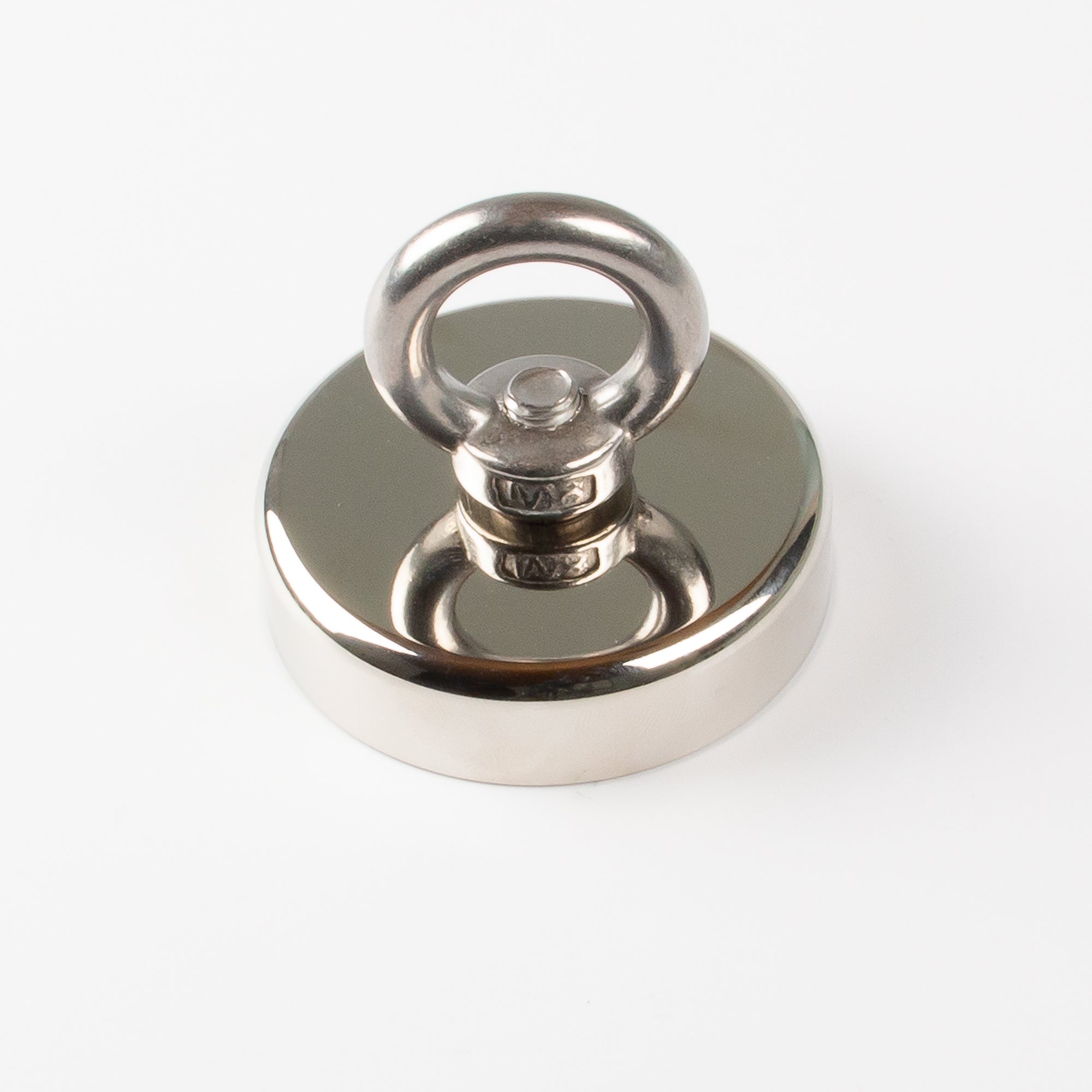 Neodym-Flachgreifer Ø60x15mm mit Öse