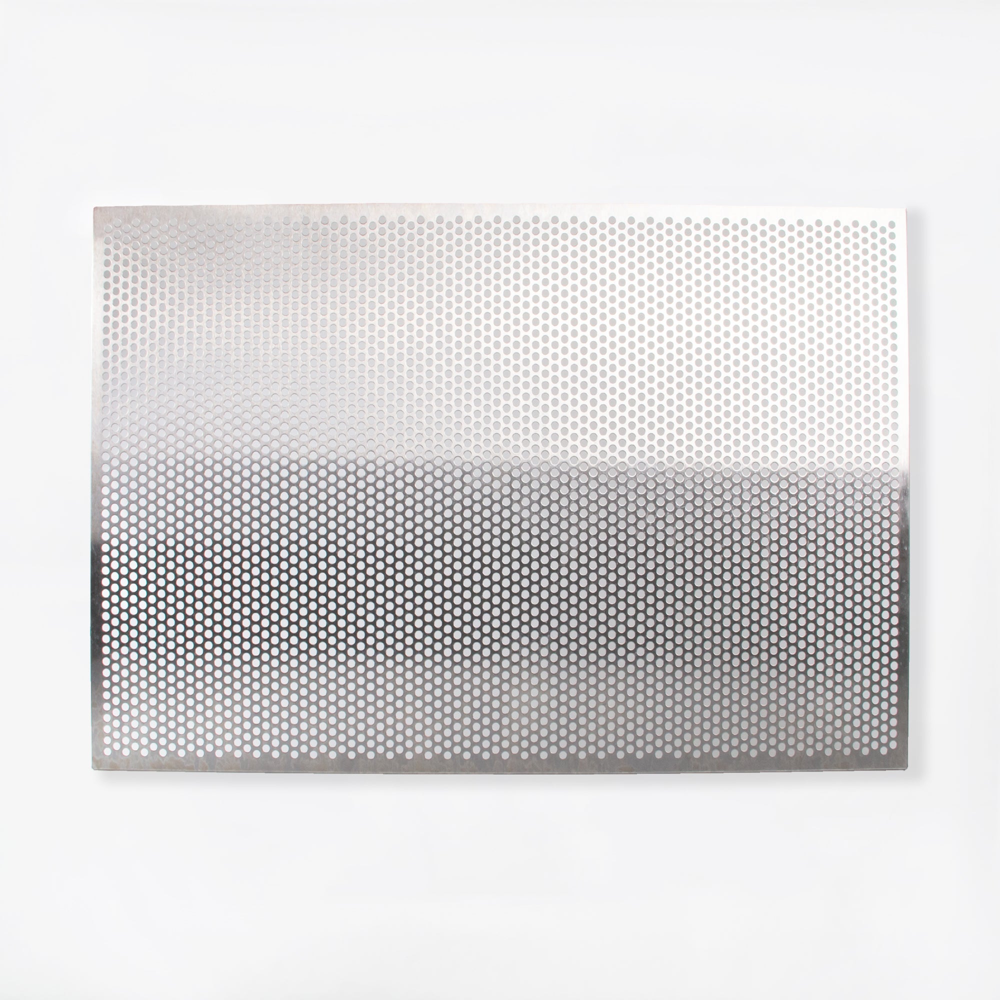 Lochblechtafel 900x600mm aus Edelstahl