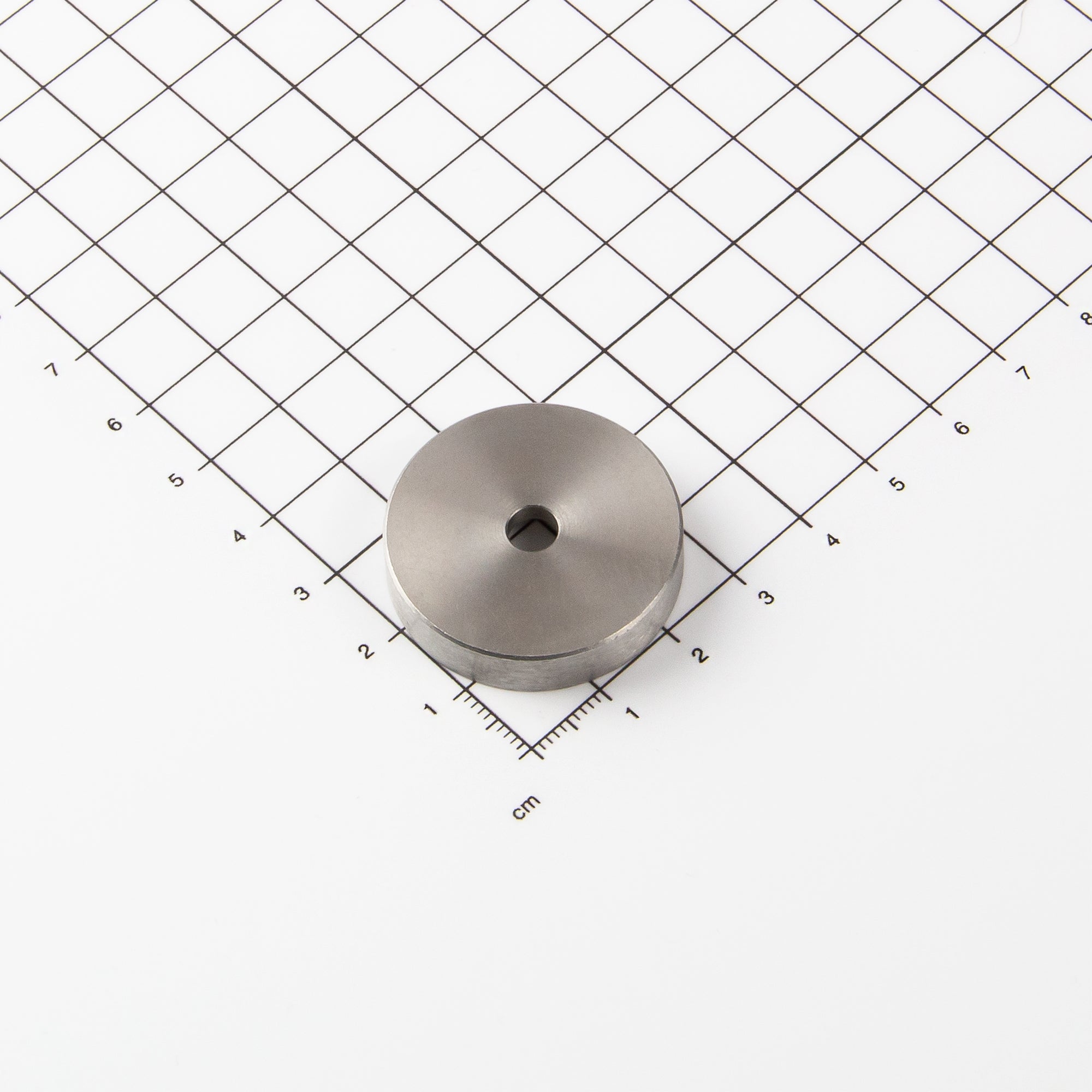 Samarium-Cobalt Flachgreifer Ø32x7mm mit zylindrischer Senkung