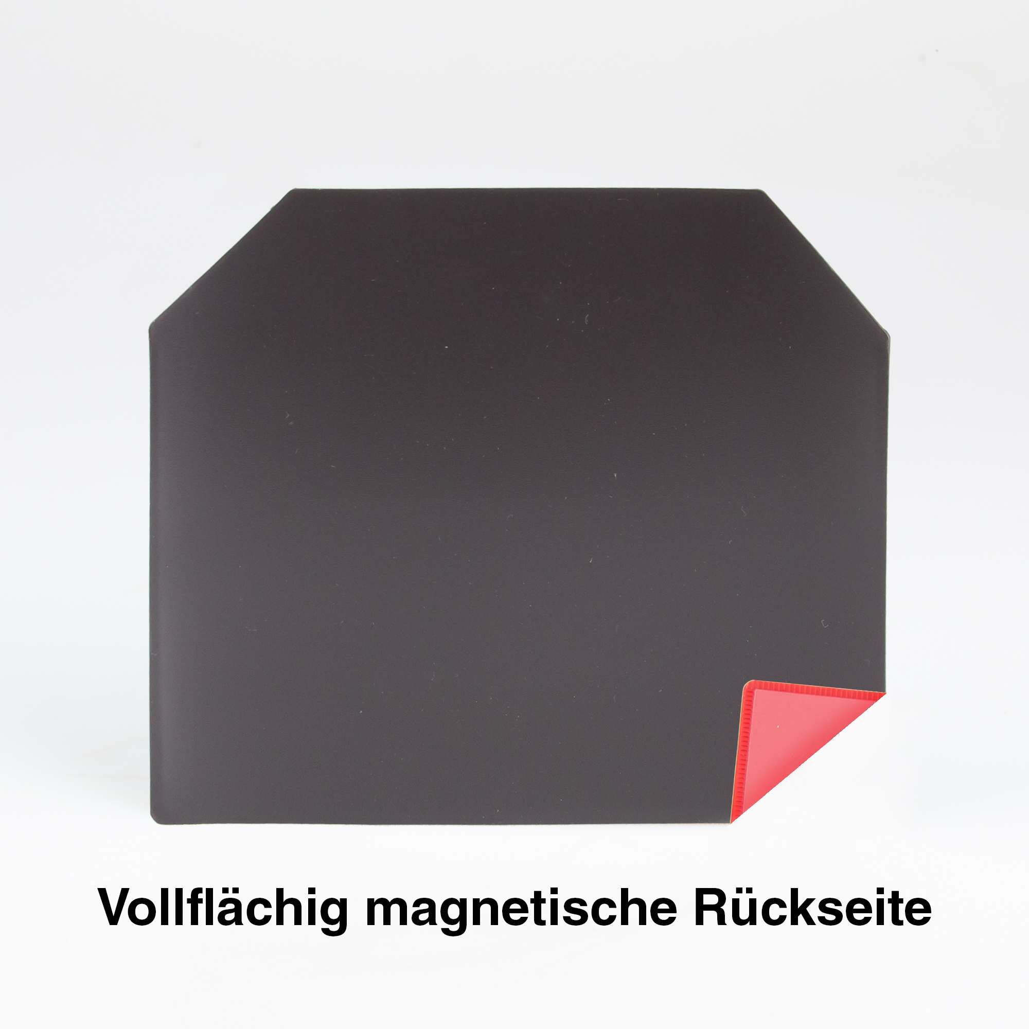 Magnettaschen vollflächig magnetisch DIN A6 Rückseite