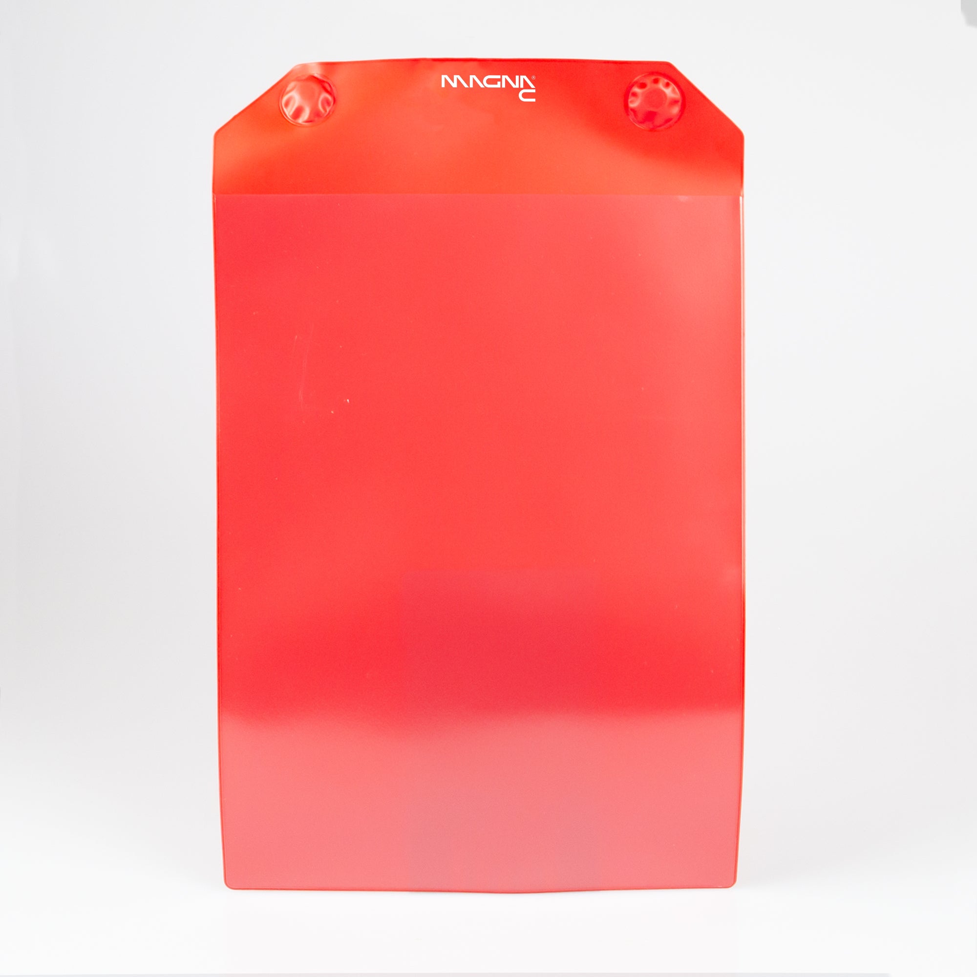 Magnettasche rot 220x300mm mit Neodym-Magneten für DIN A4