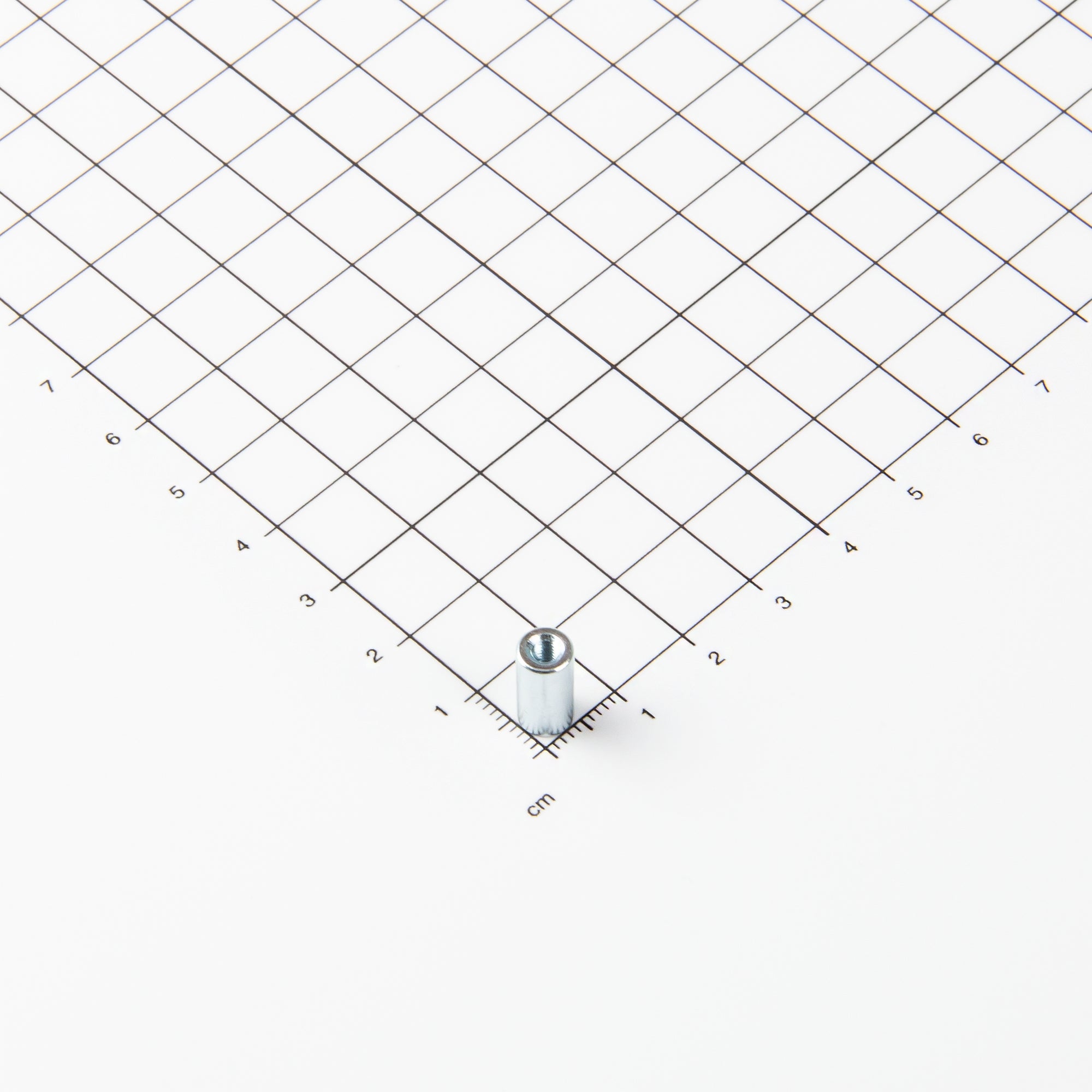 Neodym Topfmagnet mit Gewindebuchse Ø6x4,5mm