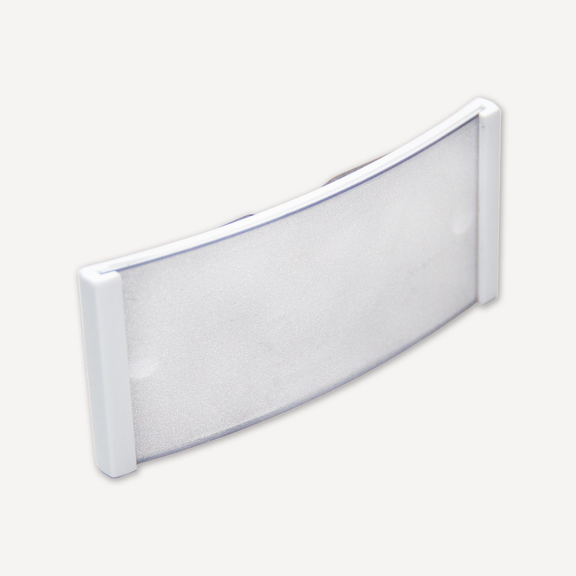 Namensschild magnetisch 75x35mm weiß