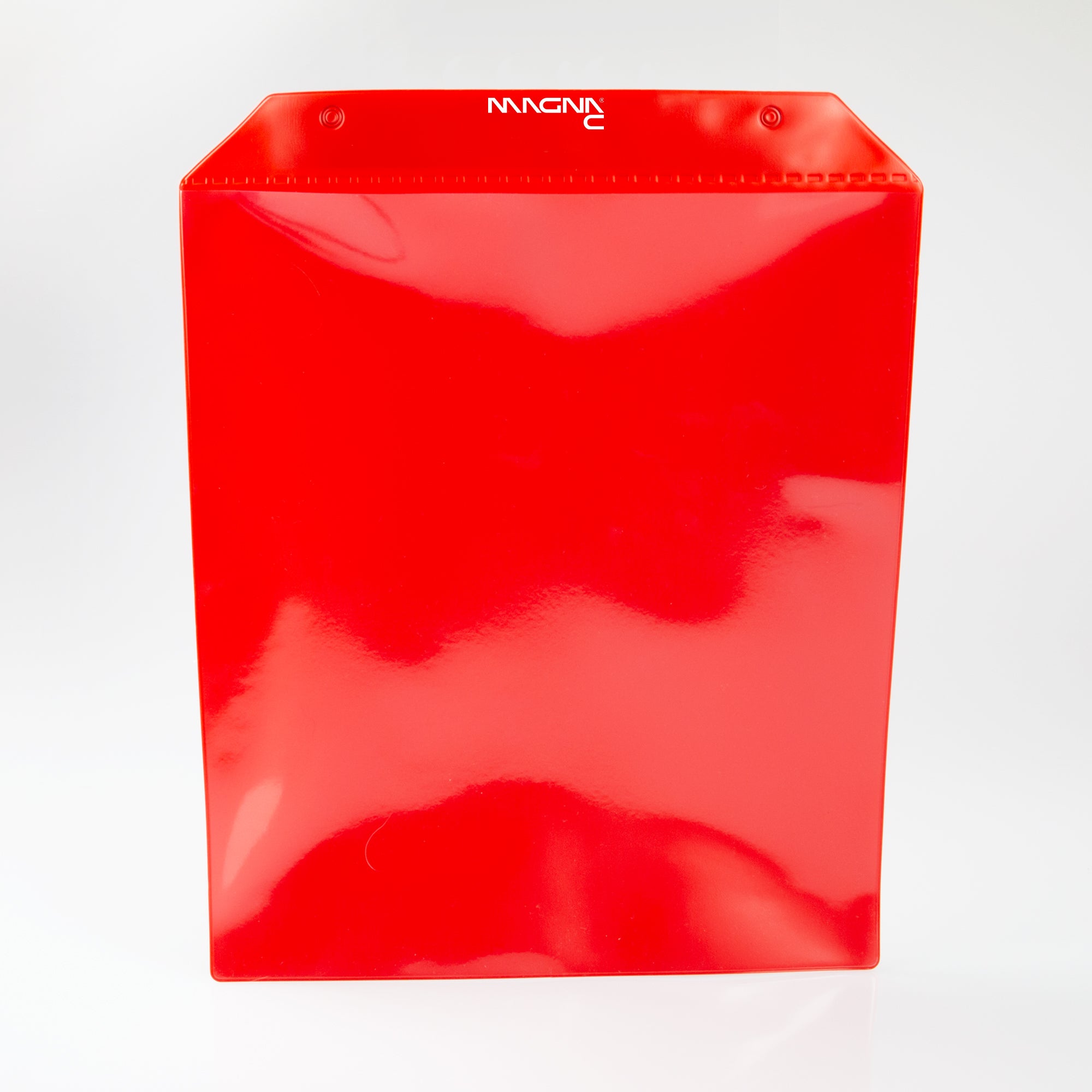 Magnettasche rot 255x300mm mit Magnetband für DIN A4