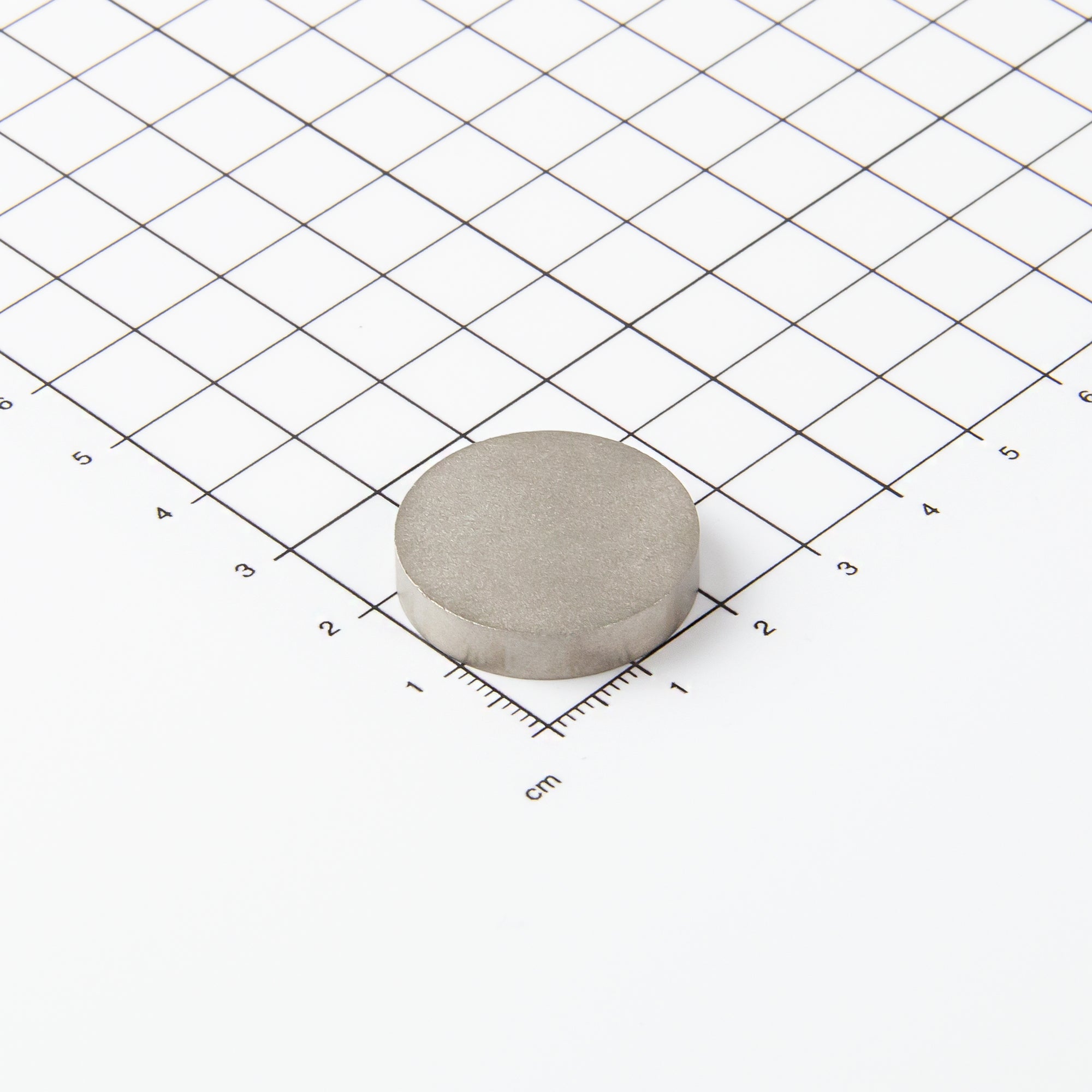 Samarium-Cobalt Magnet in der Abmessung Ø25x5mm