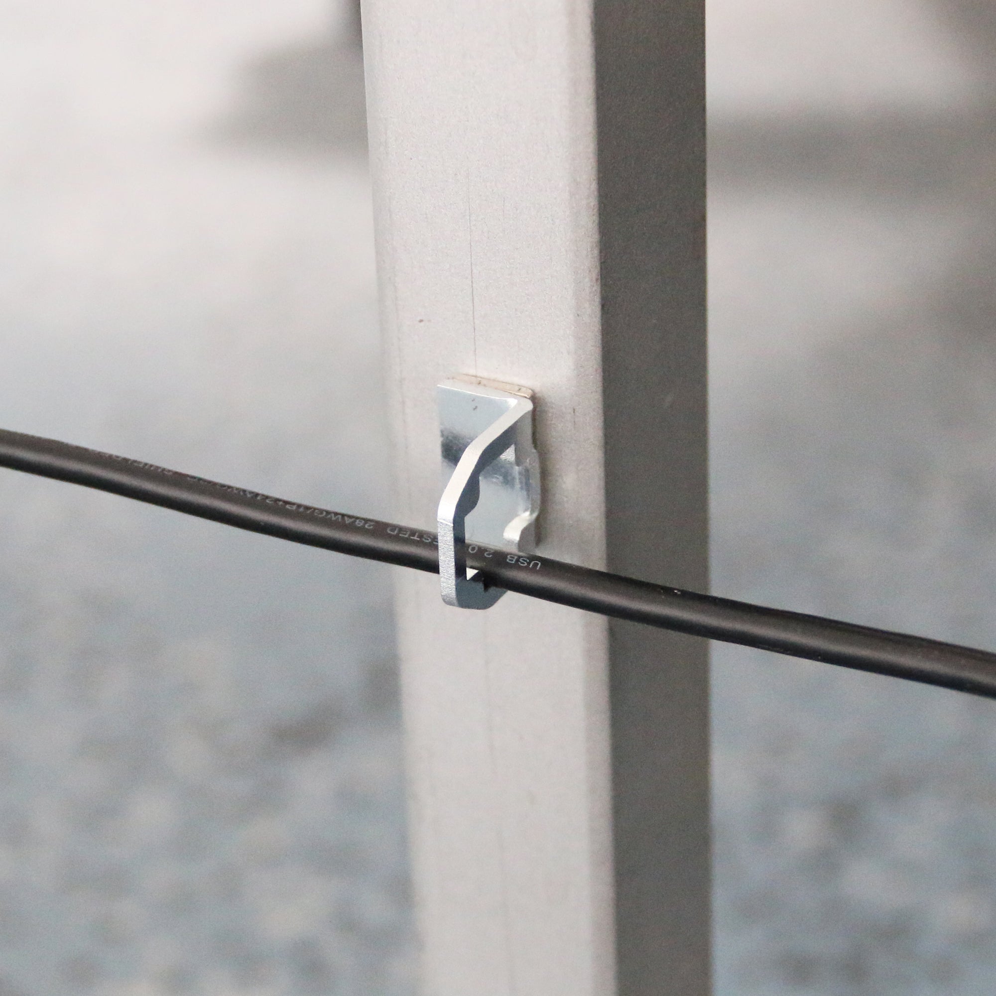 Magnetischer Neodym-Kabelhalter ohne Öffnung Anwendung