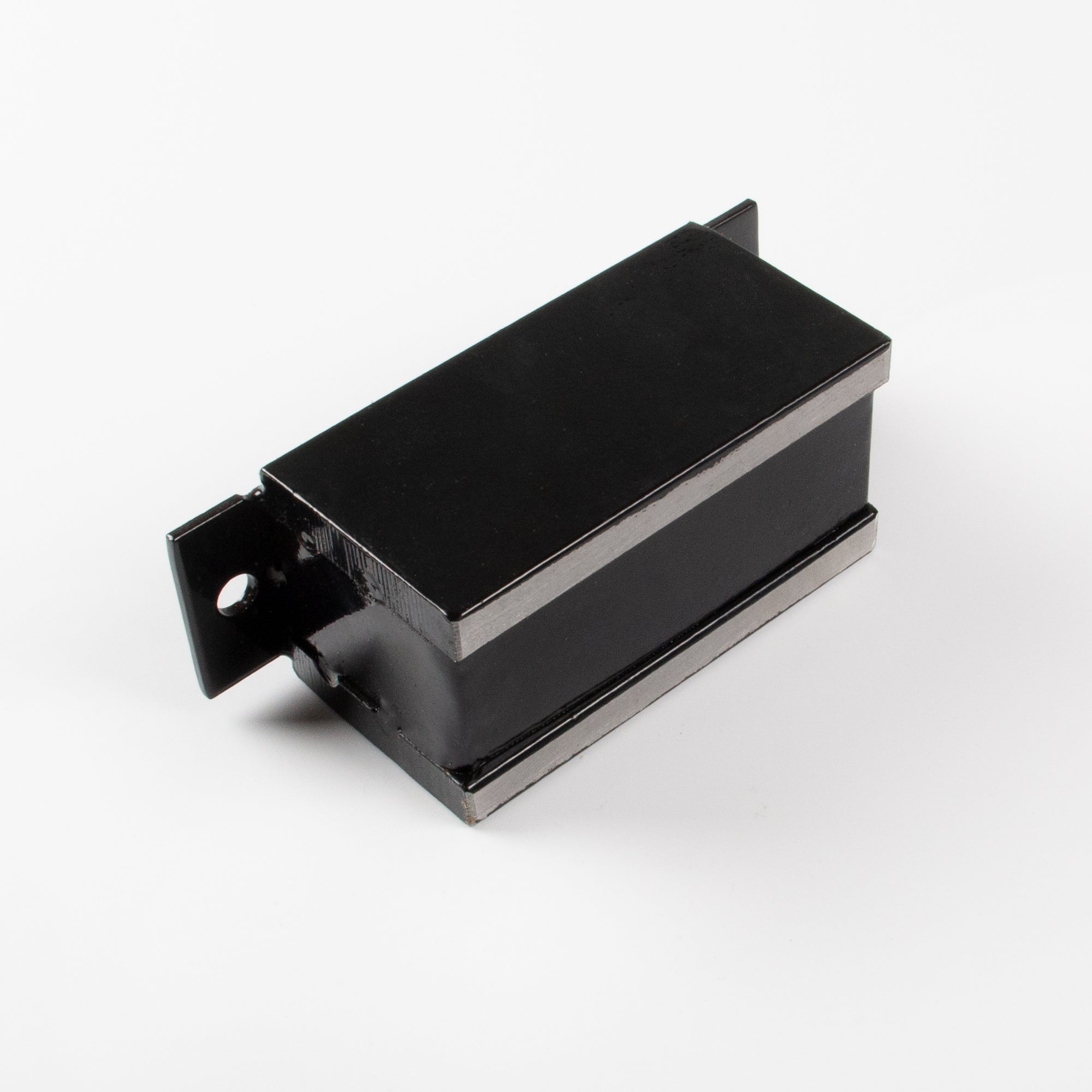 Flachleiste aus AlNiCo 133x48x54mm mit Befestigungslaschen