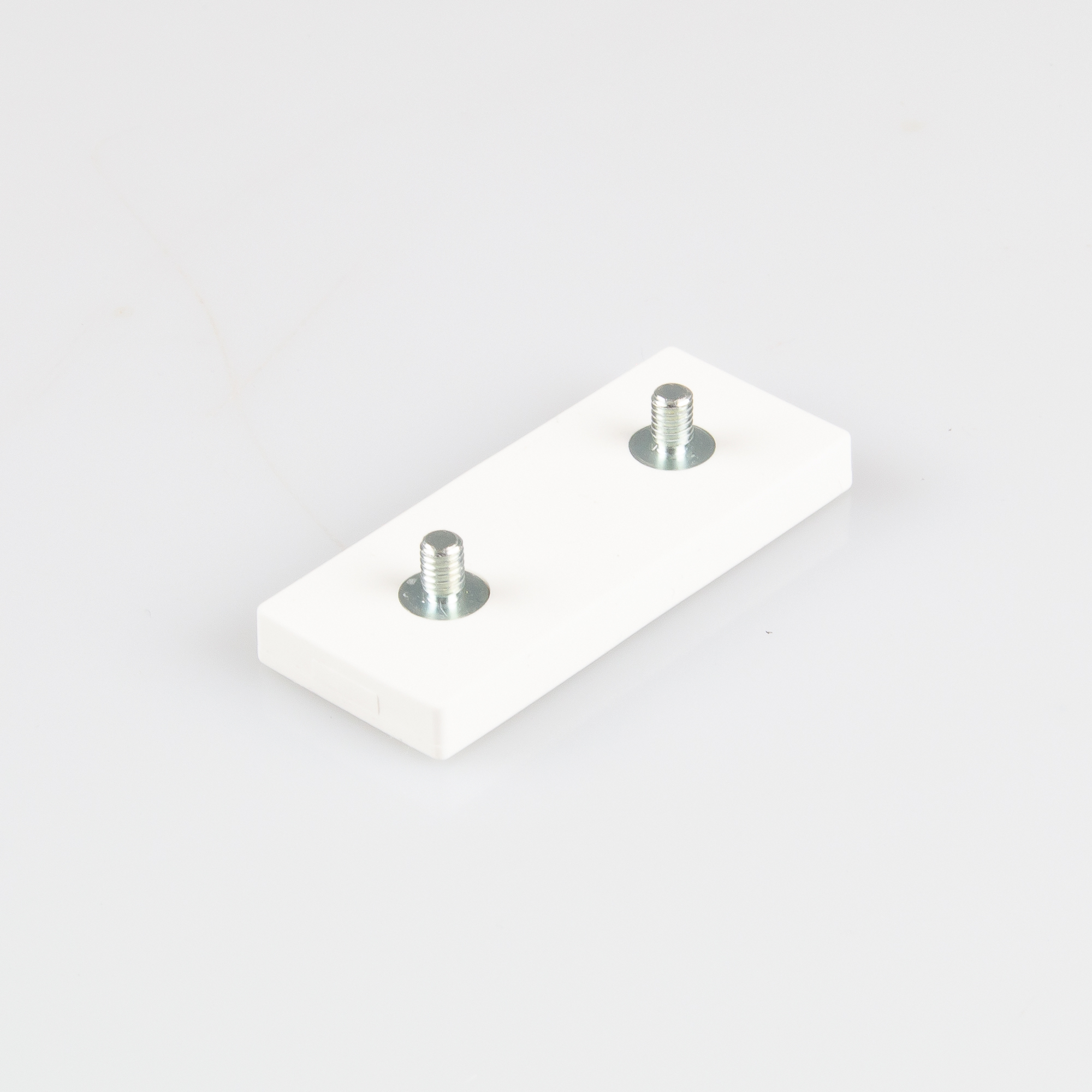 Gummiertes Magnetsystem 55x22,5x6mm Gewindezapfen