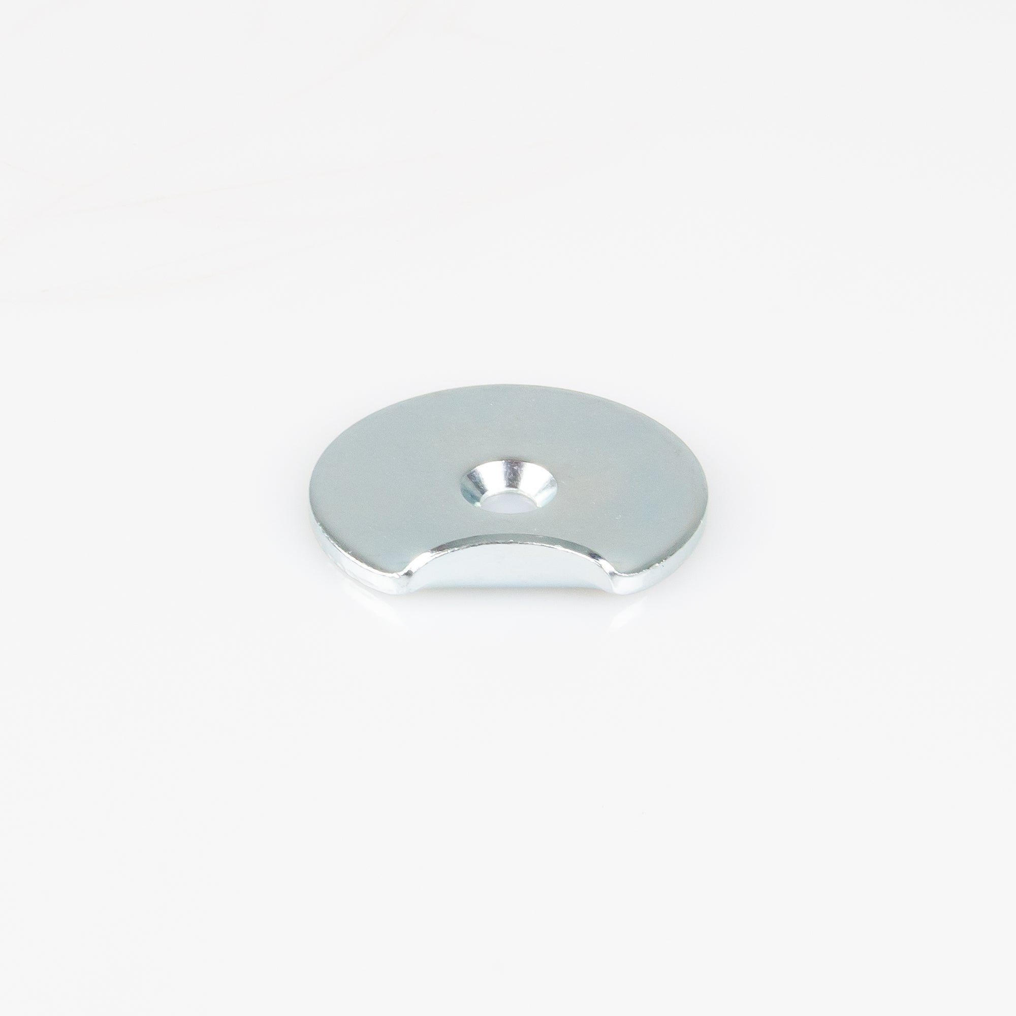 Abrutschsichere Haftplatte Ø45x3mm zum Anschrauben für Magnete