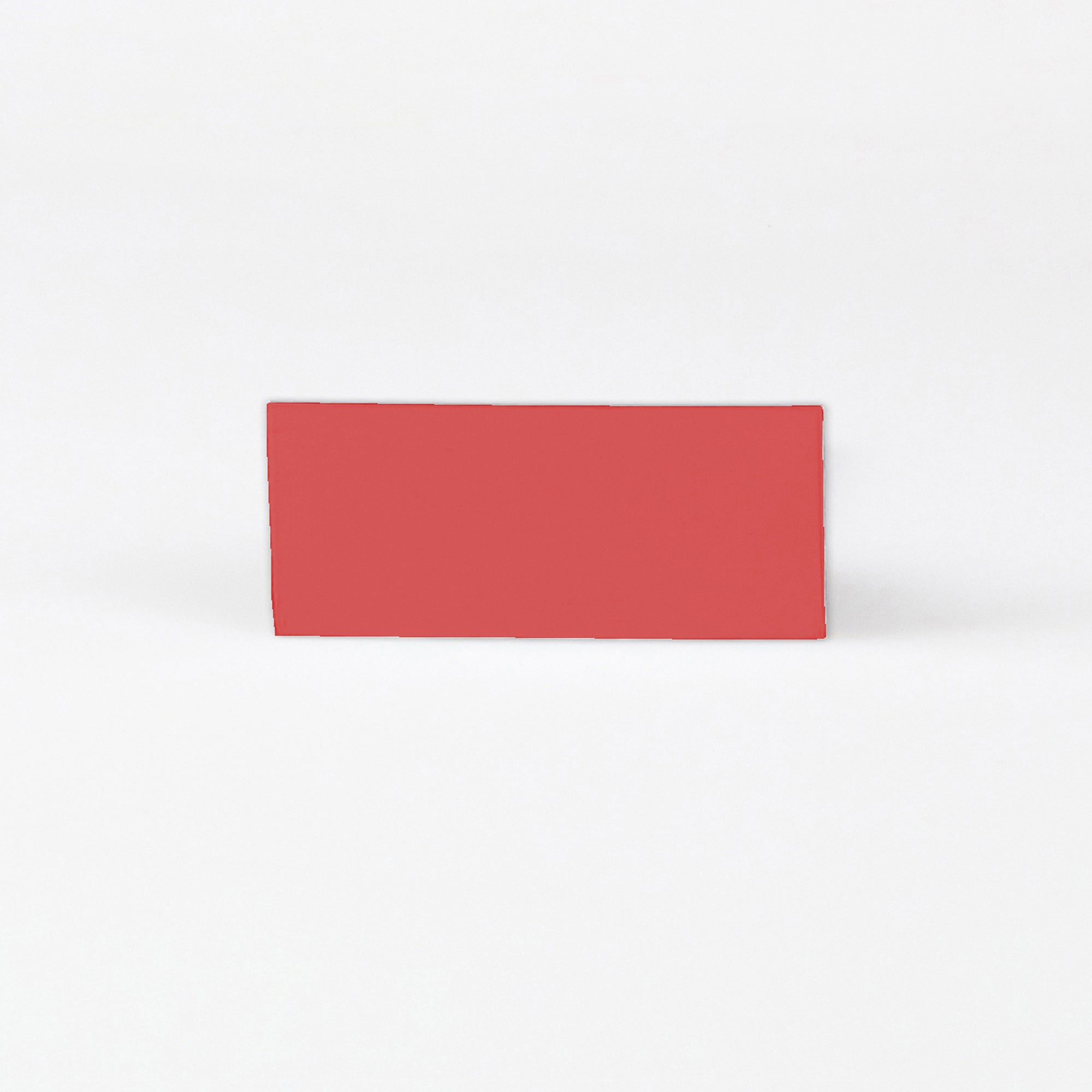 Magnetschild zum Beschriften rot 80x30mm