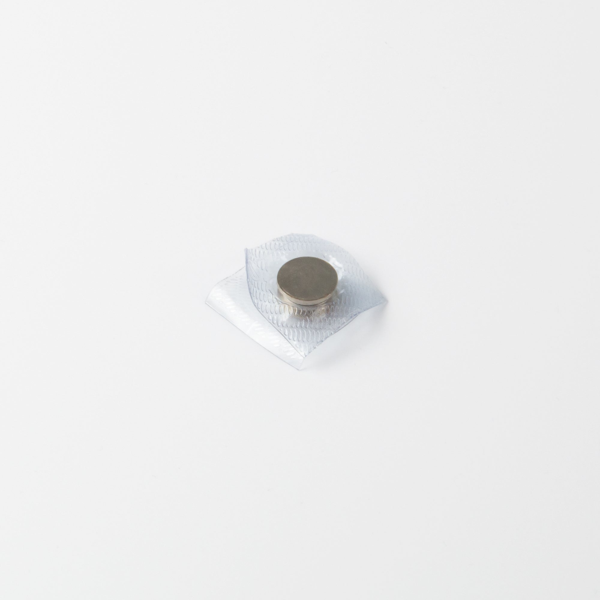 Unsichtbare Textilschließe in PVC-Hülle 30x30mm