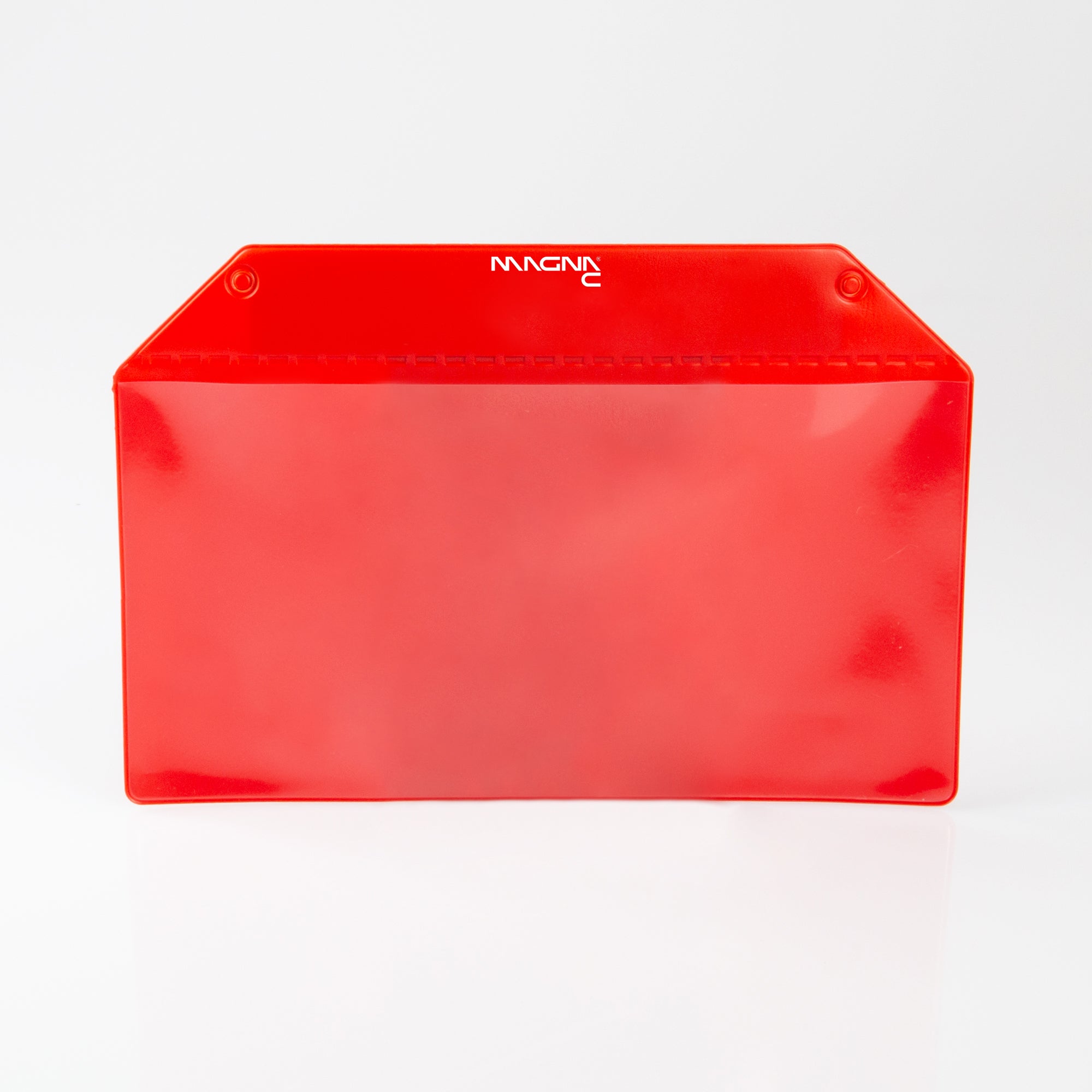 Magnettasche rot 217x110mm mit Magnetband