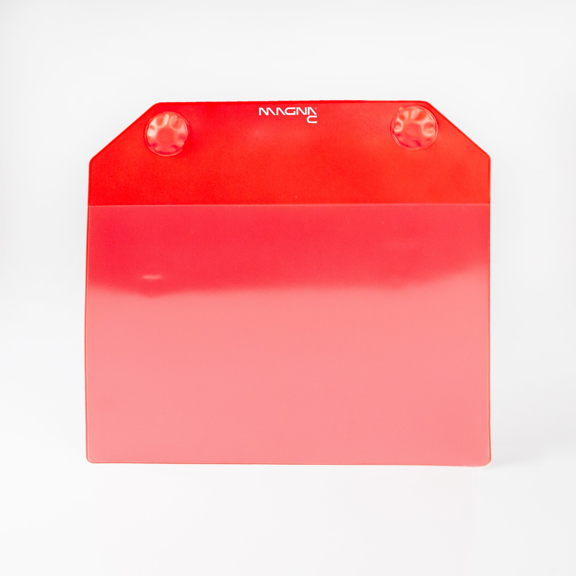 Magnettasche rot 217x155mm mit Neodym-Magneten für DIN A5