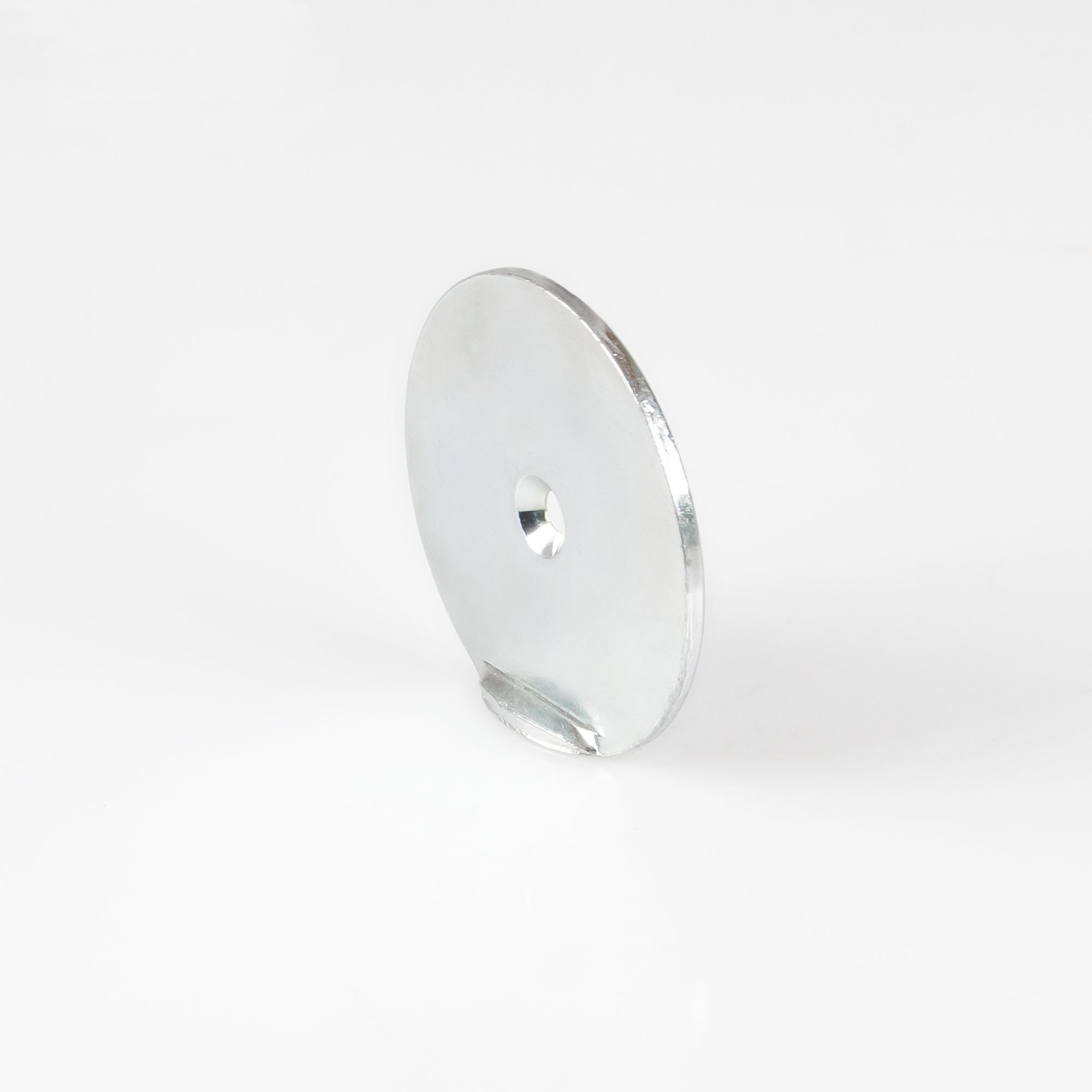 Abrutschsichere Haftplatte Ø64x3mm zum Anschrauben für Magnete