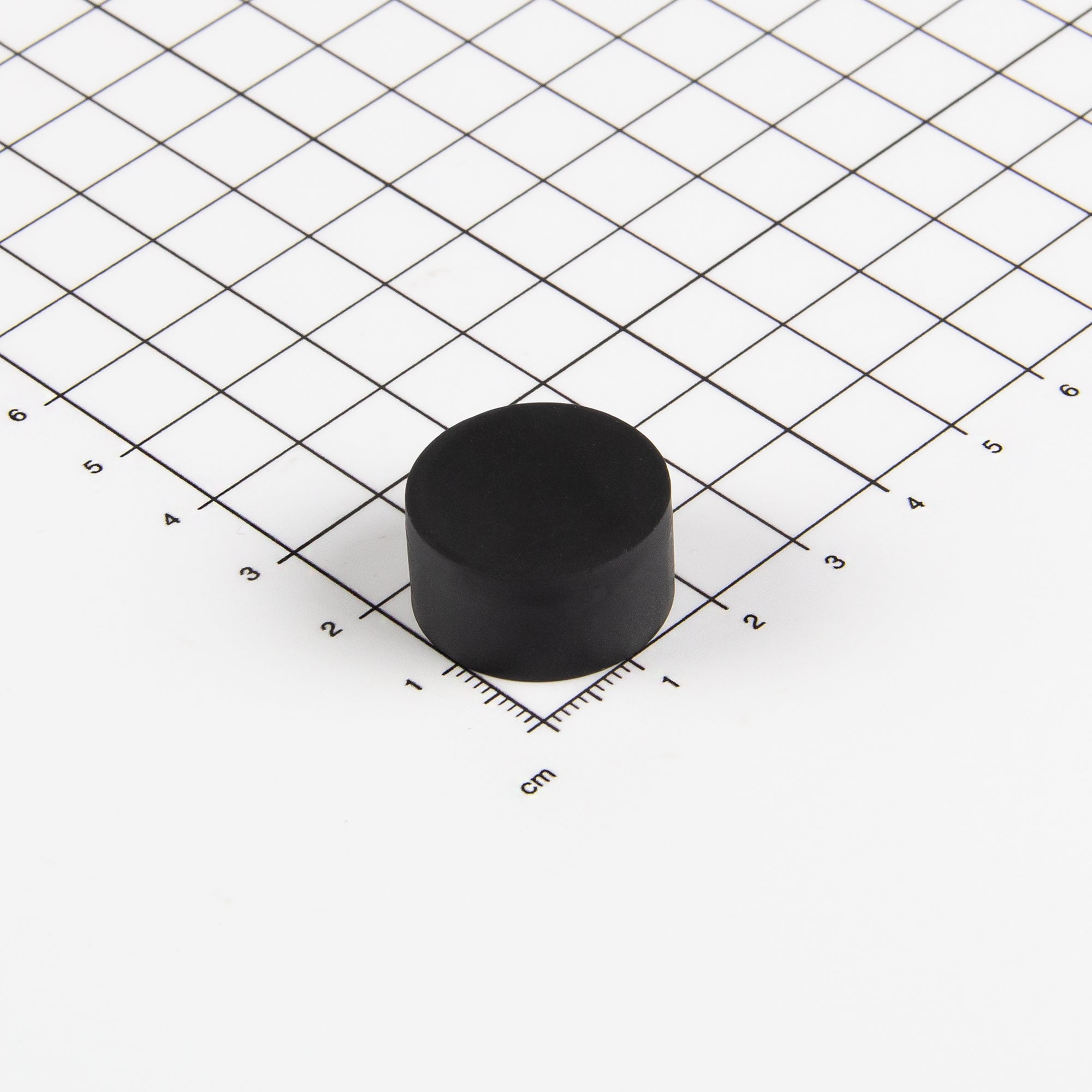 Neodym-Scheibenmagnet gummiert Ø22x11,4mm