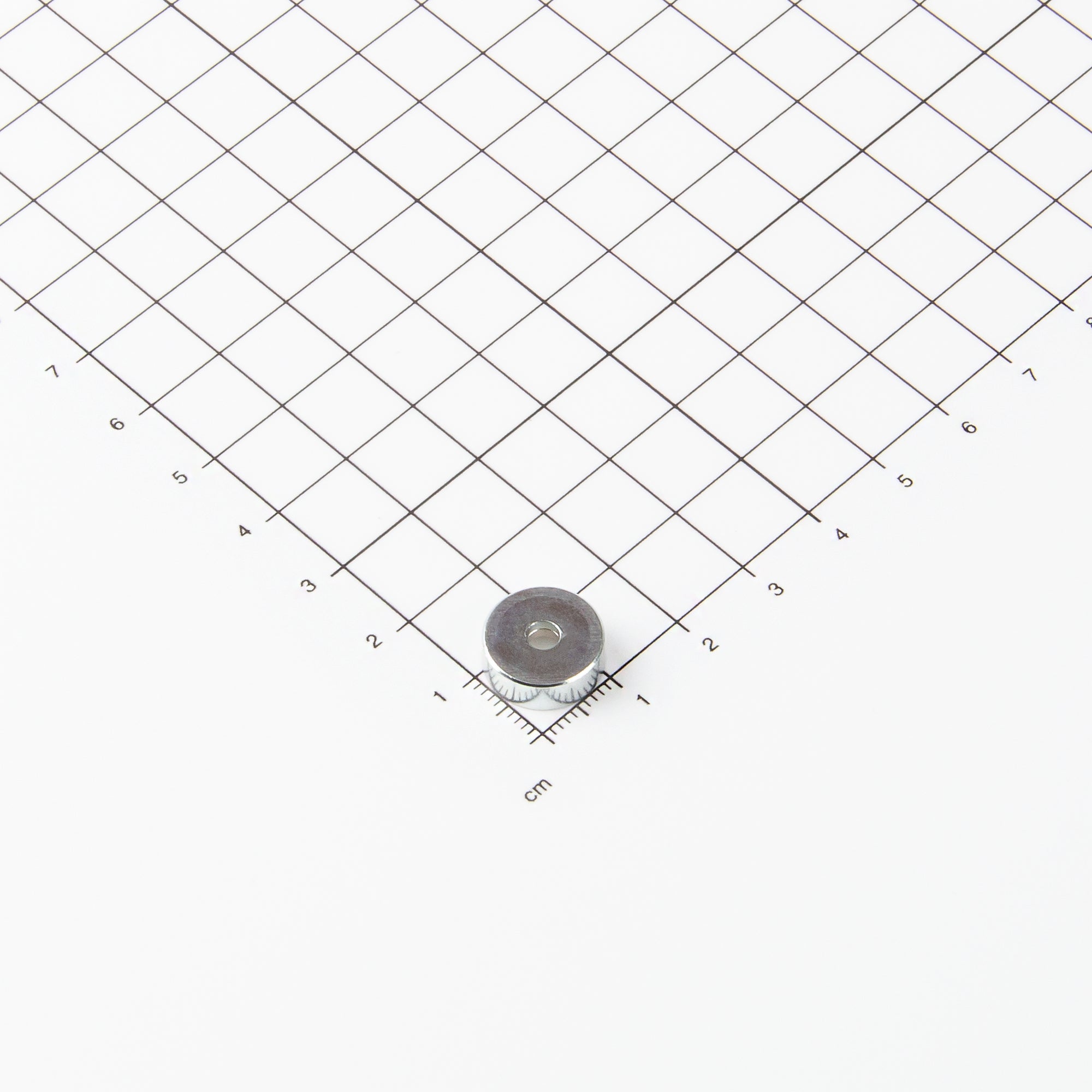 Neodym Flachgreifer Ø13x4,5mm mit konischer Senkung