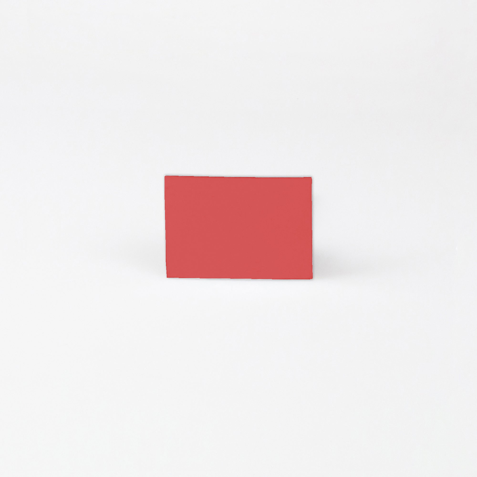 Magnetschild zum Beschriften rot 50x30mm