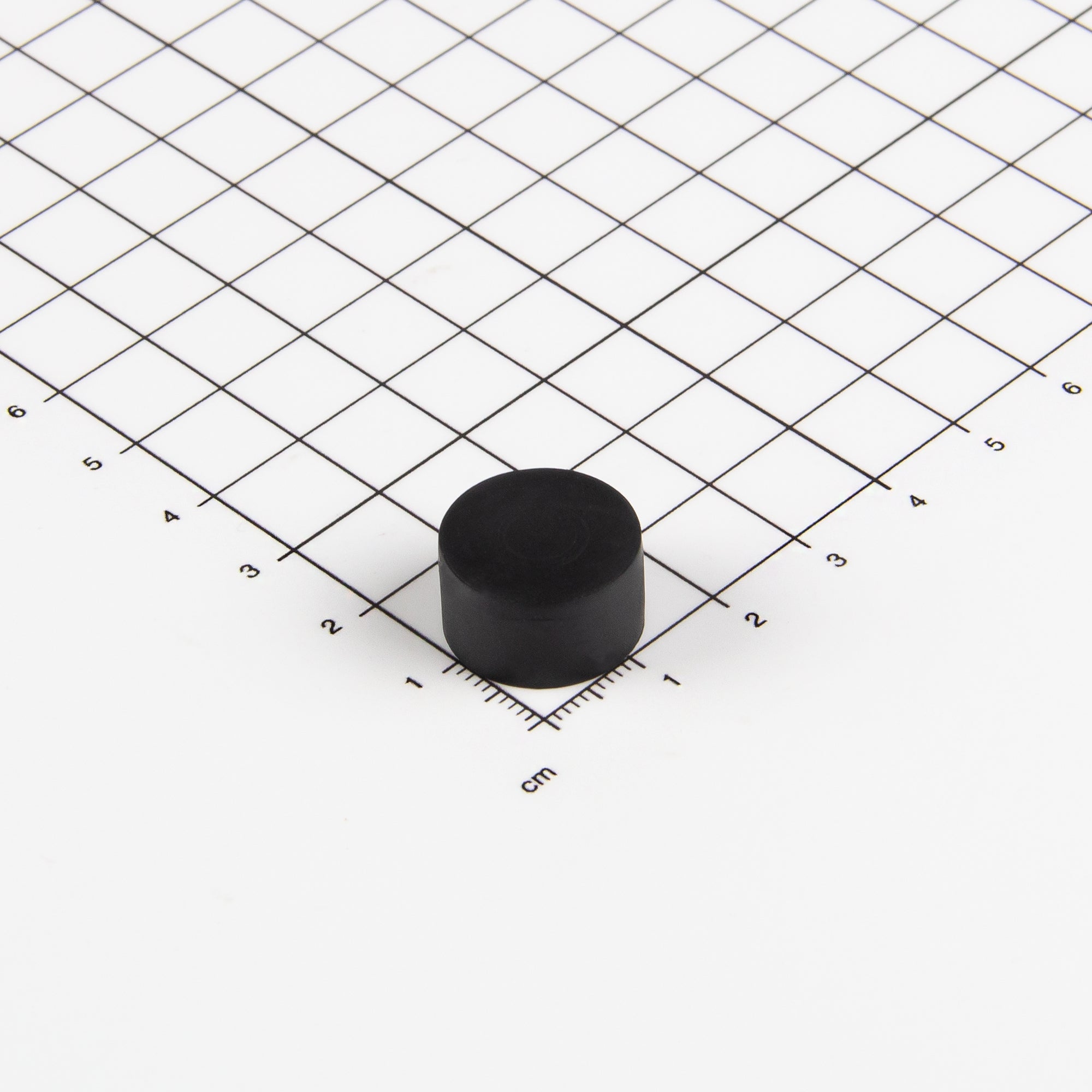 Neodym-Scheibenmagnet gummiert Ø16,8x9,4mm
