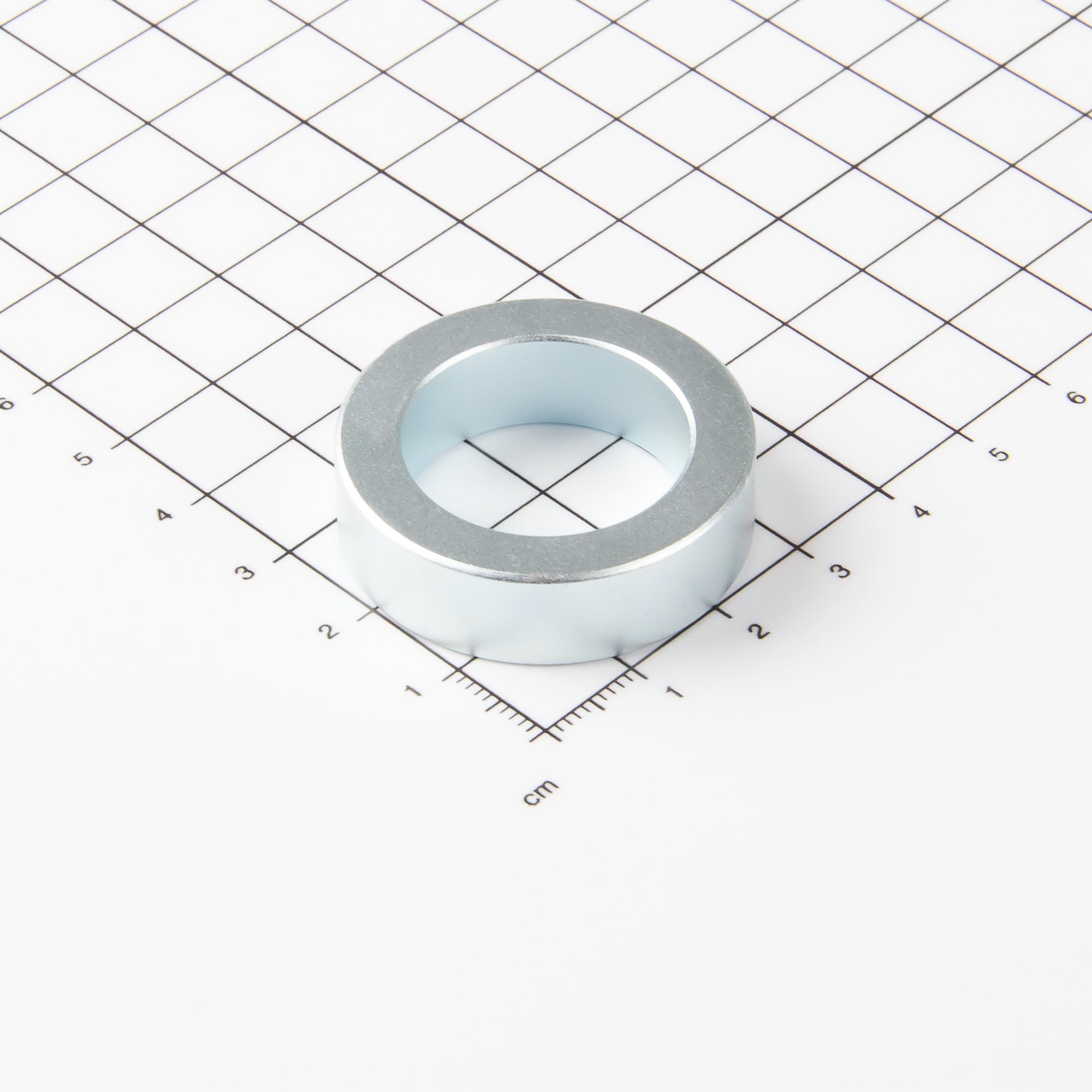 Ringmagnet aus Neodym mit der Abmessung Ø35xØ24x10mm