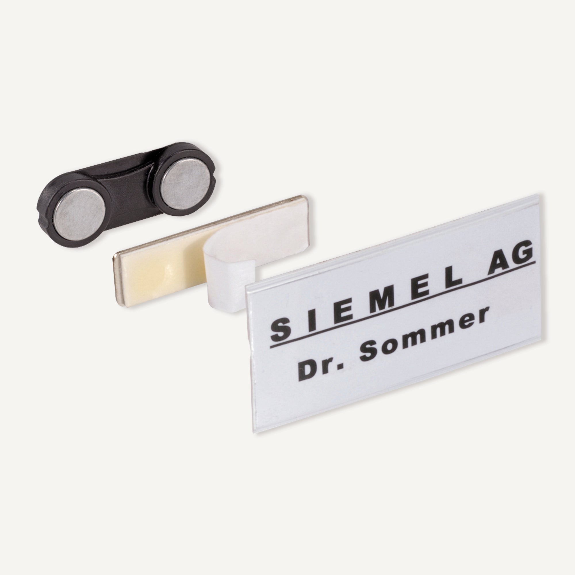 Magnetische Namensschildausrüstung