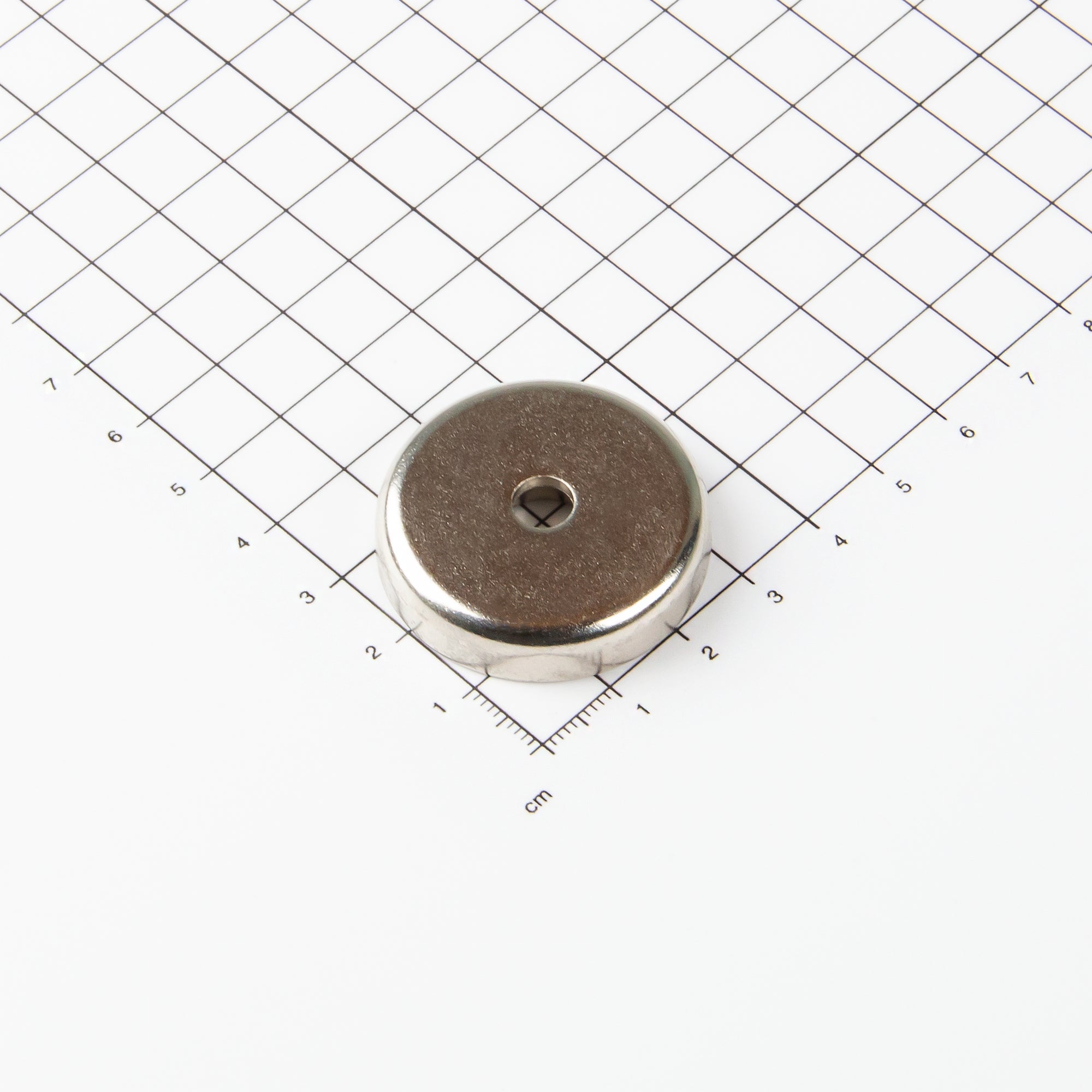 Neodym Topfmagnet Ø36x9mm mit zylindrischer Senkung