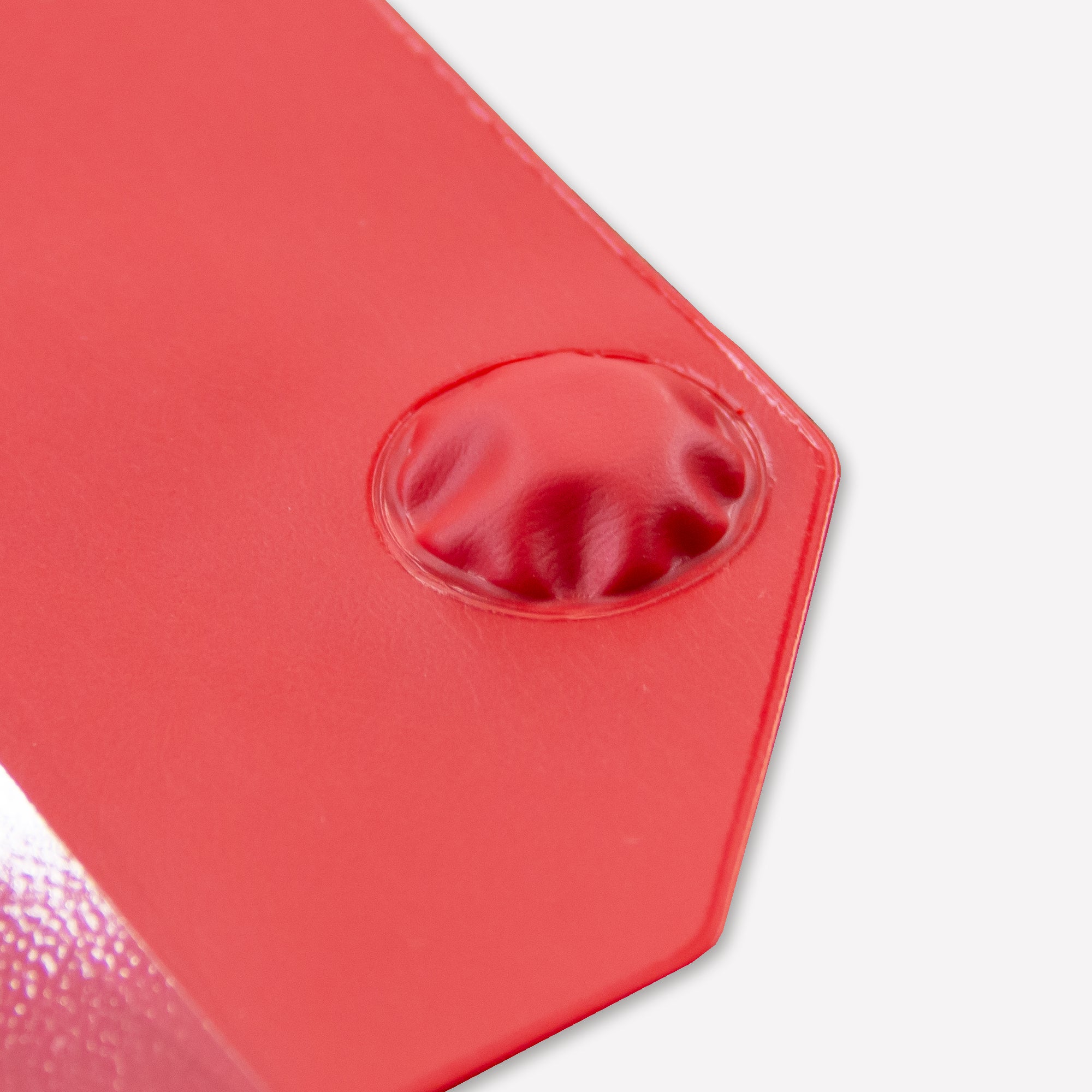 Magnettasche rot 217x155mm mit Neodym-Magneten für DIN A5 eingeschweißter Magnet