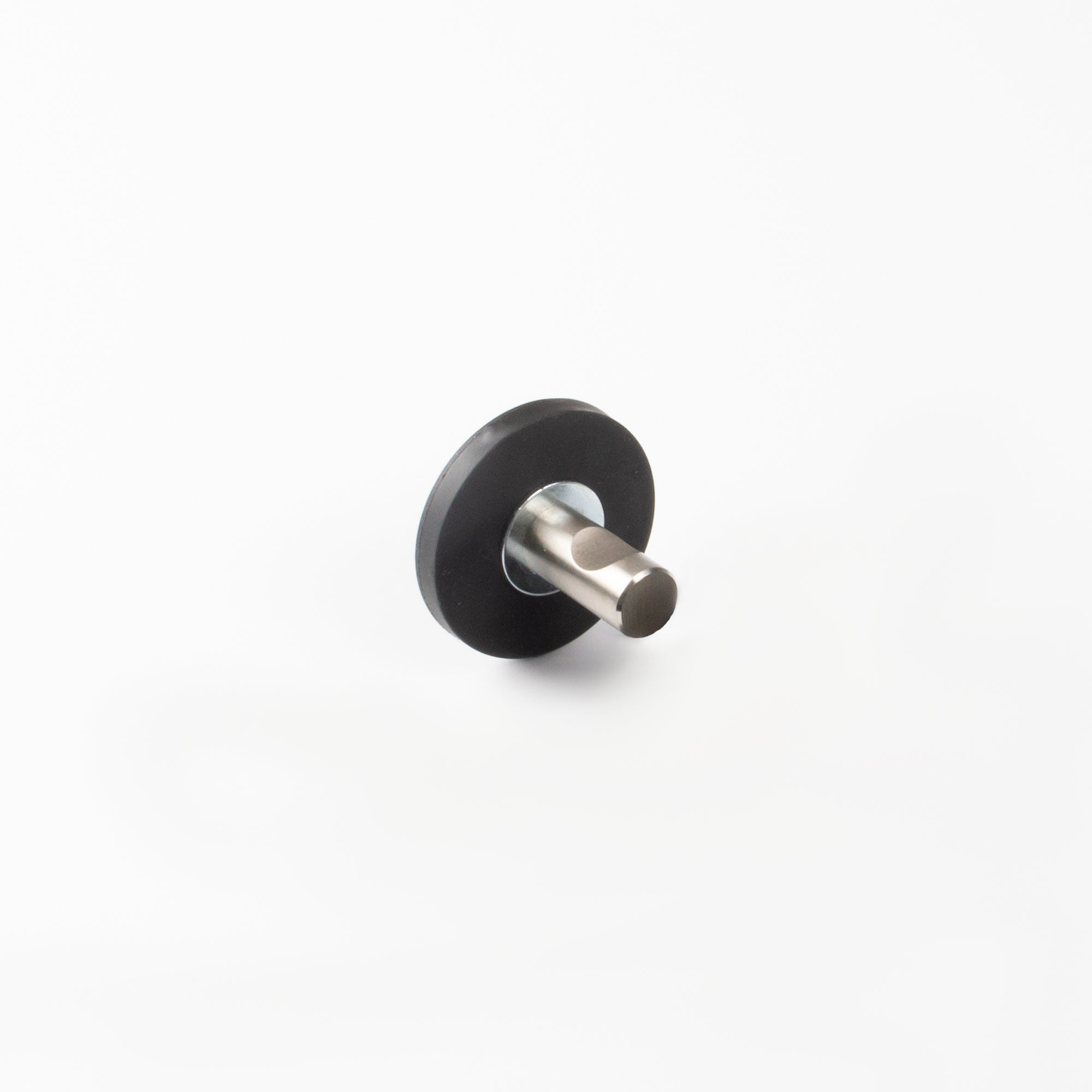 Edelstahlhaken Ø43mm mit gummiertem Magnet