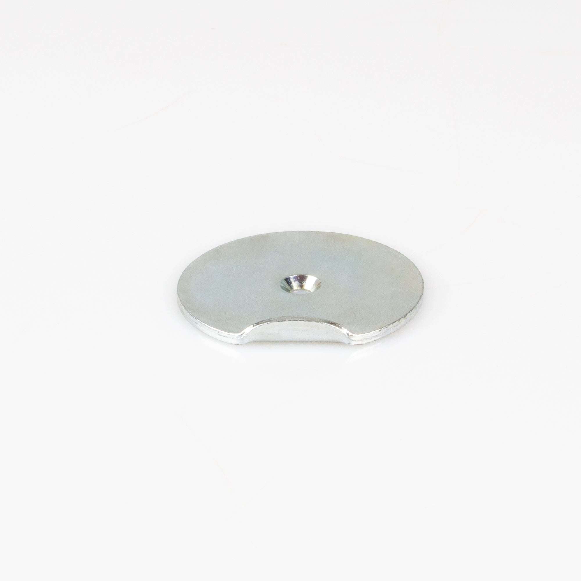 Abrutschsichere Haftplatte Ø64x3mm zum Anschrauben für Magnete