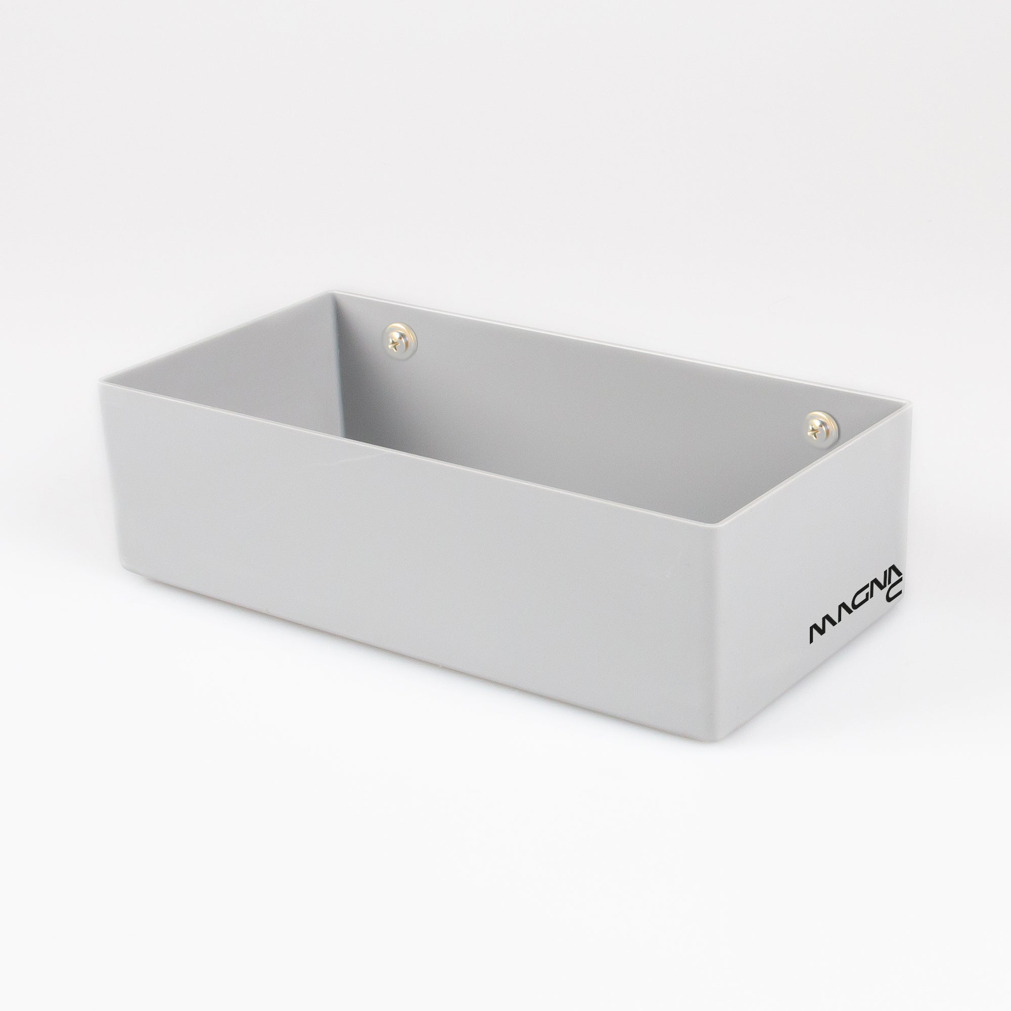 Magnetischer Sichtkasten 216x108x63mm grau