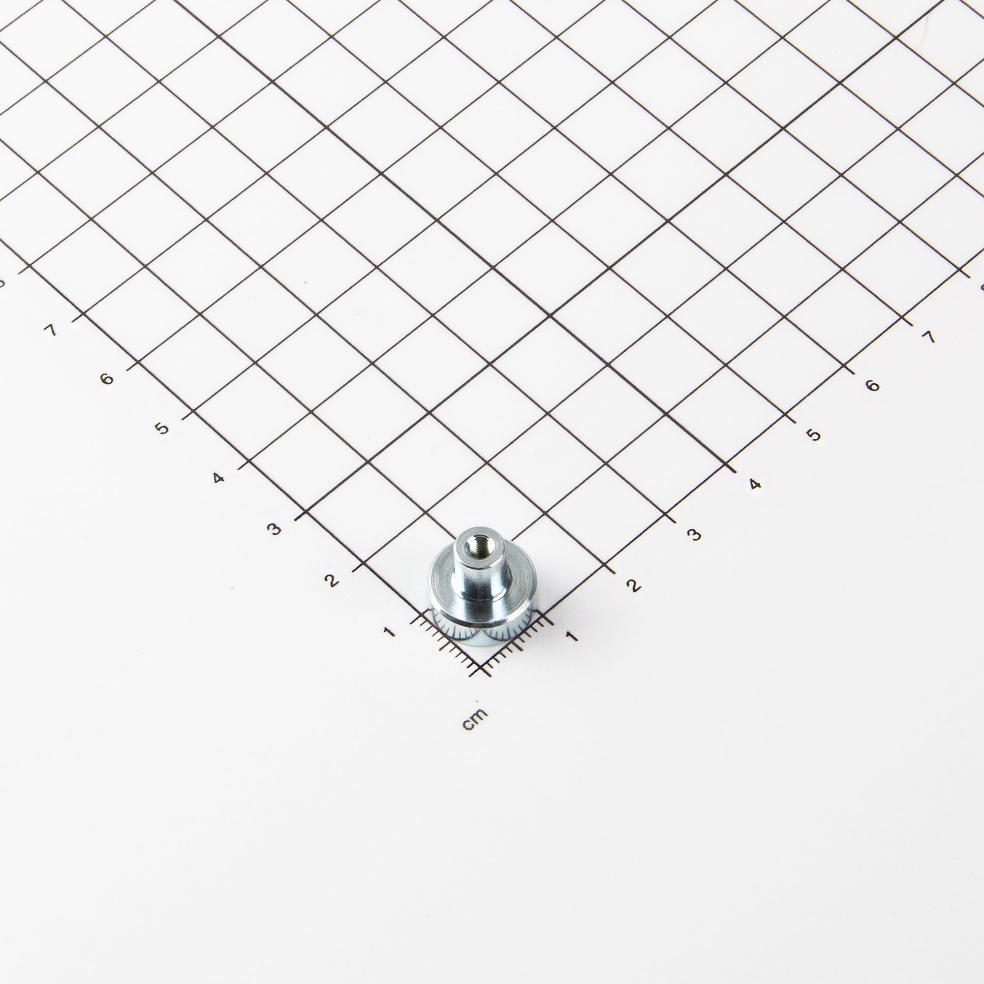 Flachgreifer aus Samarium-Cobalt Ø13x4,5mm mit Gewindebuchse M3