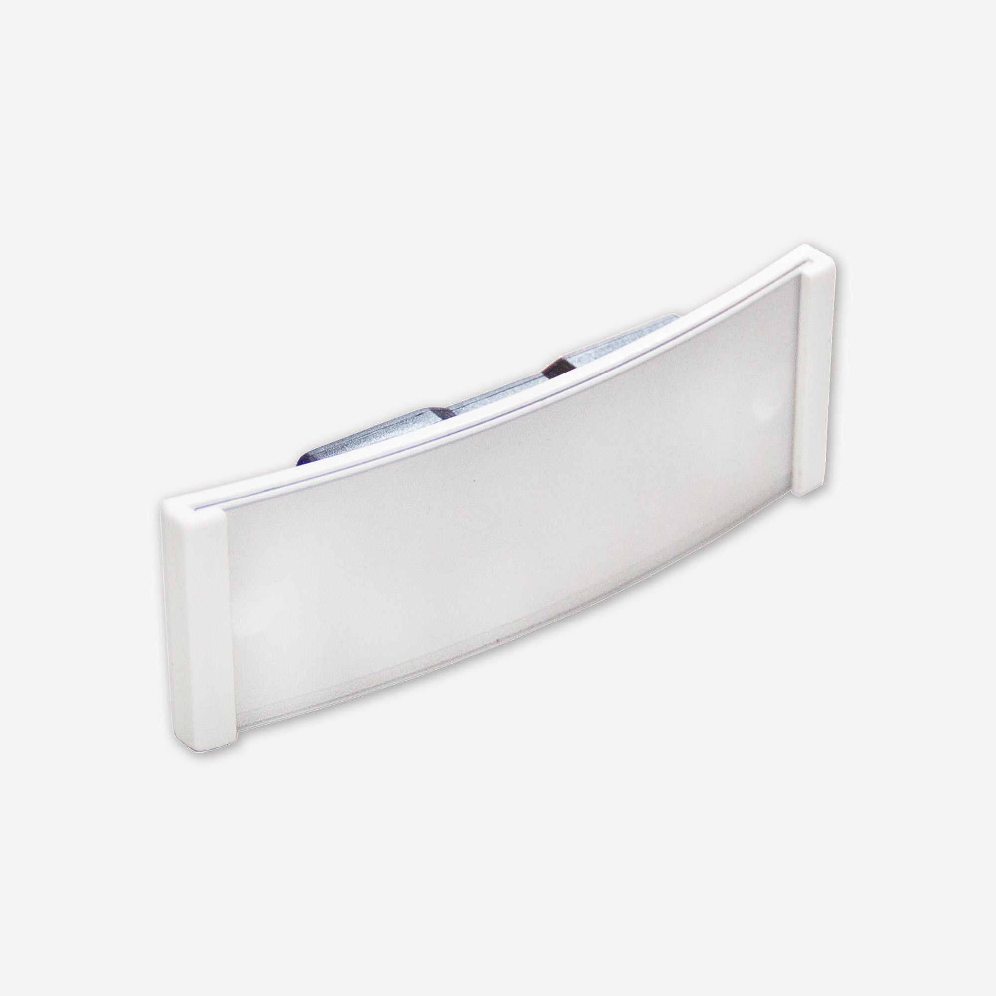 Namensschild magnetisch 75x26mm weiß
