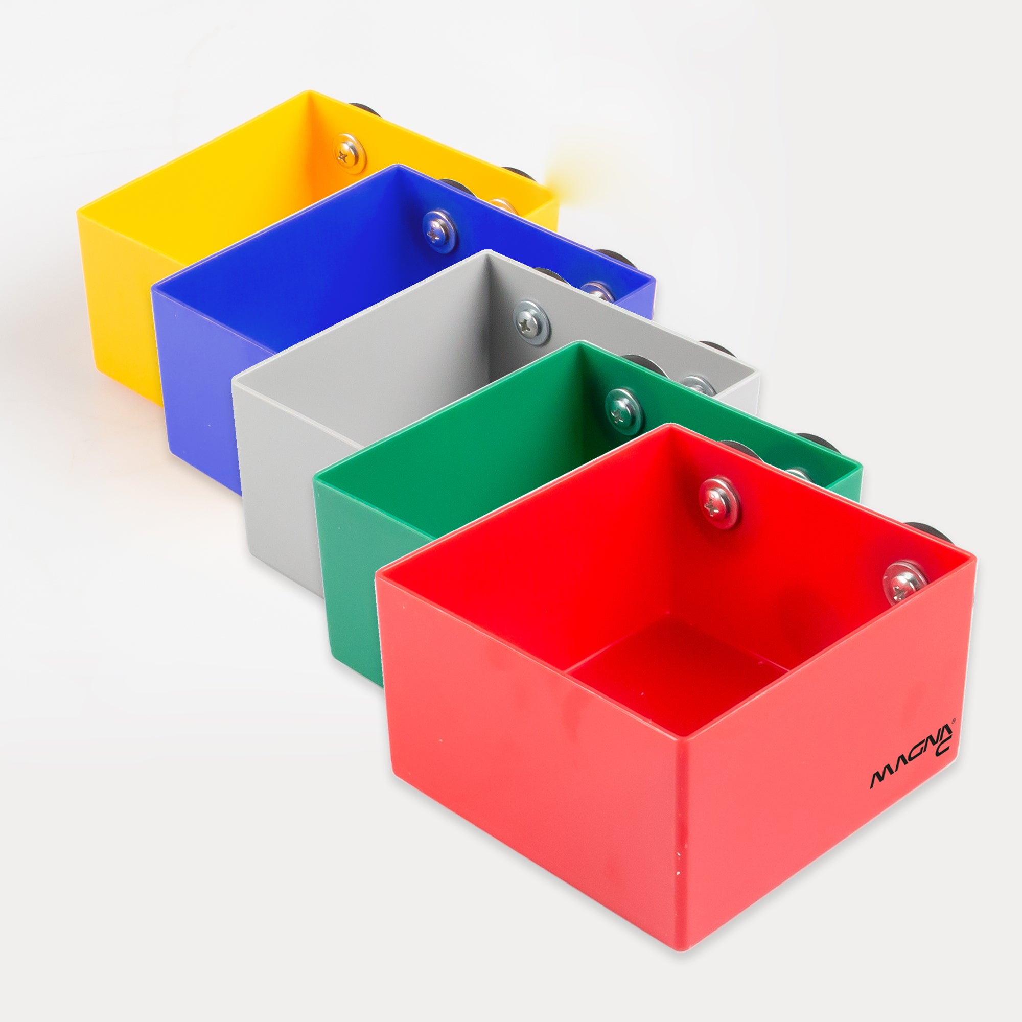 Magnetischer Sichtkasten 108x108x63mm Farbauswahl