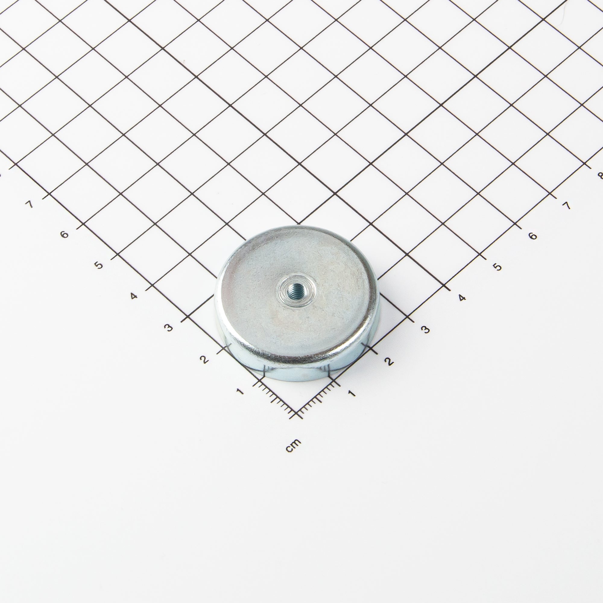 Ferrit Flachgreifer mit Innengewinde Ø32x7mm