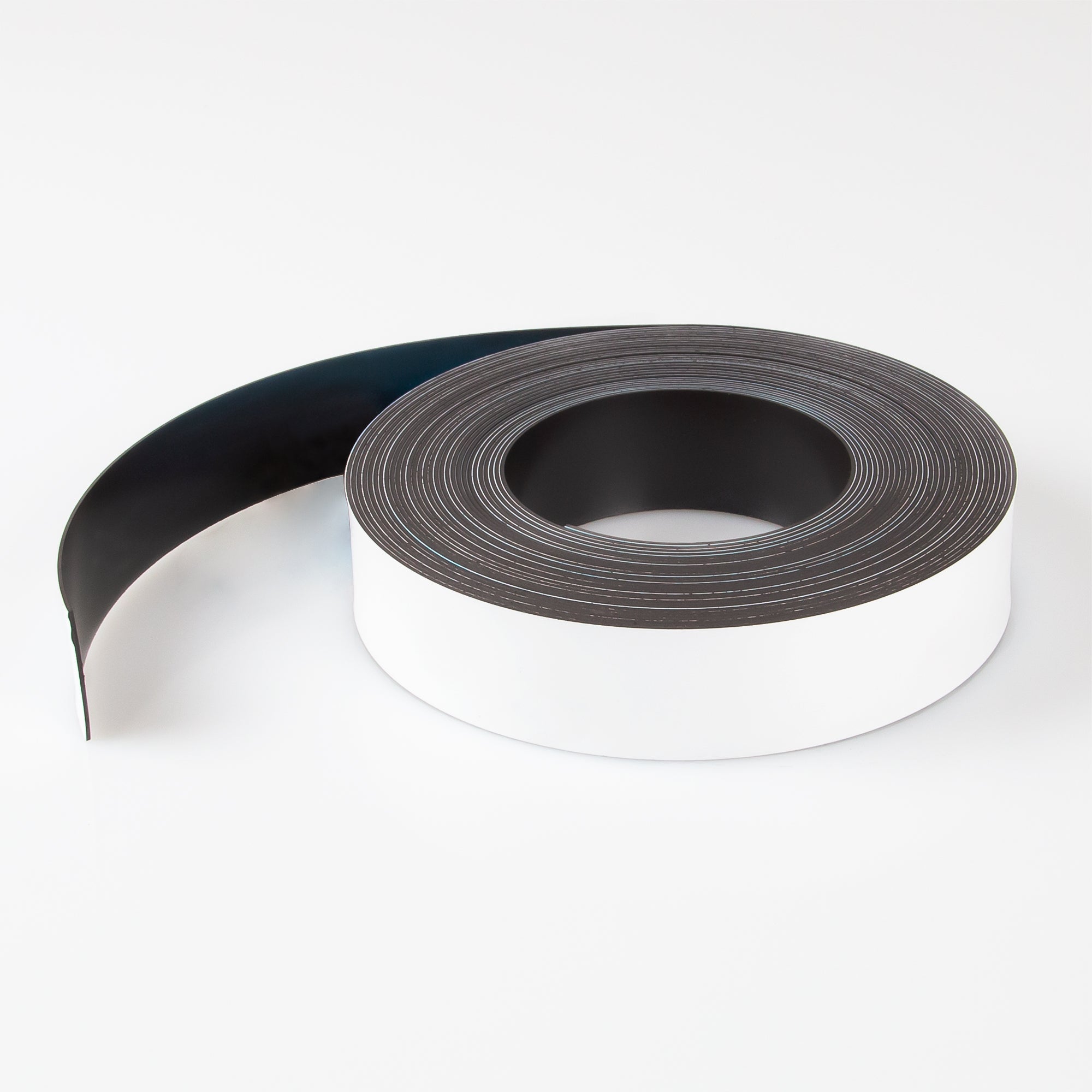 Weißes Magnetband 10.000x30x1,1mm