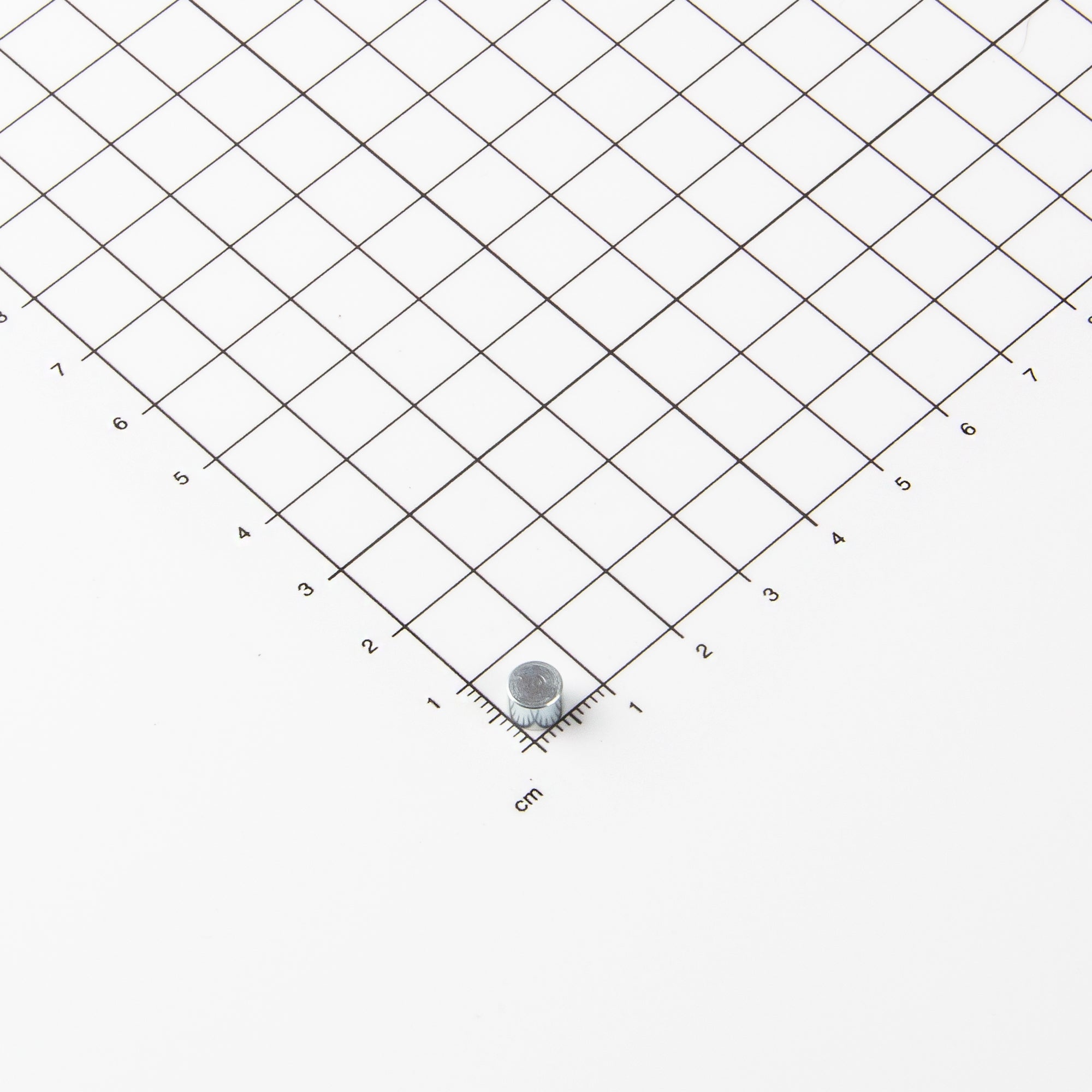 Flachgreifer aus Samarium-Cobalt Ø6x4,5mm ohne Gewinde